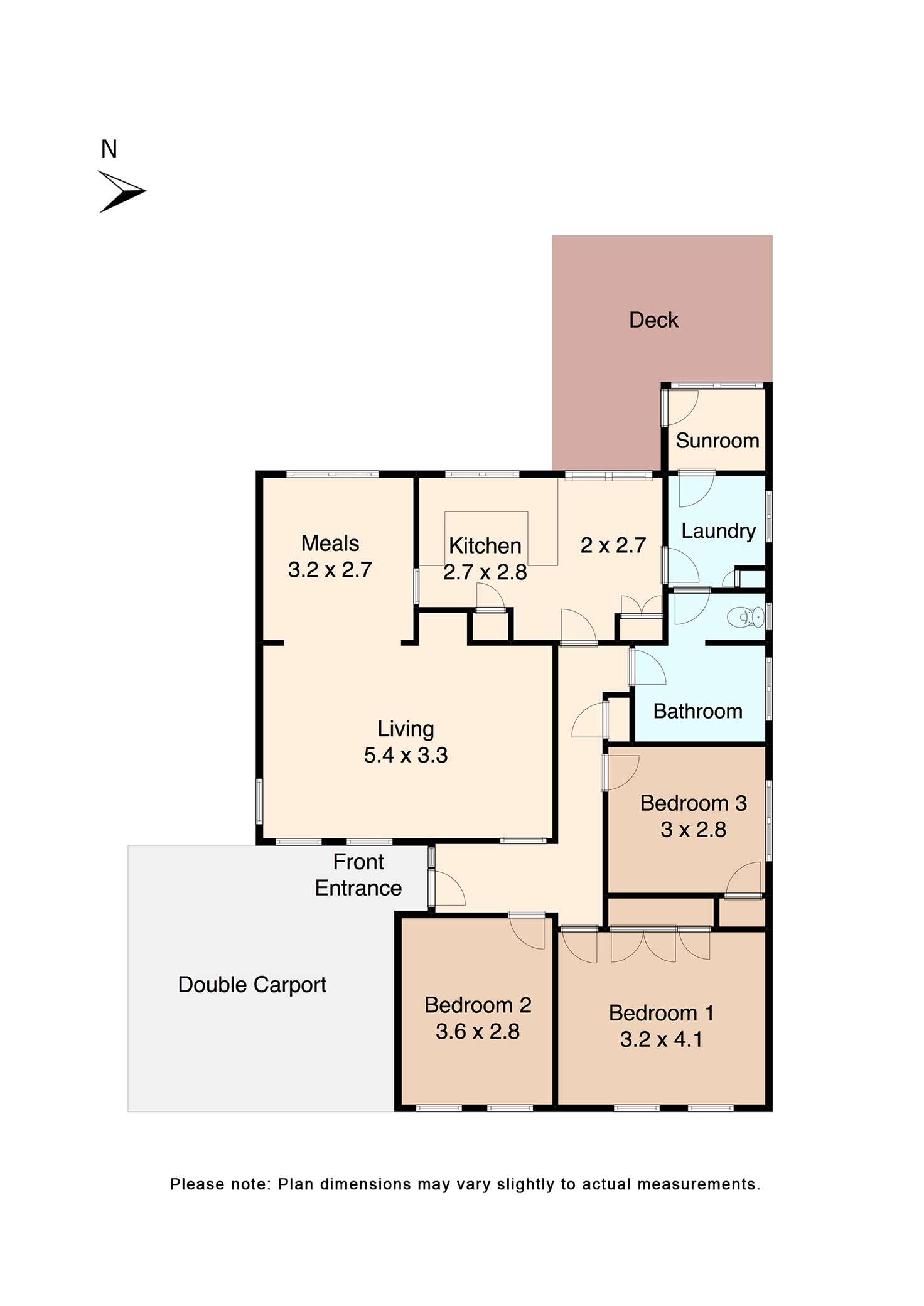 Floorplan of Homely house listing, 2 Hyde Park Road, Creswick VIC 3363