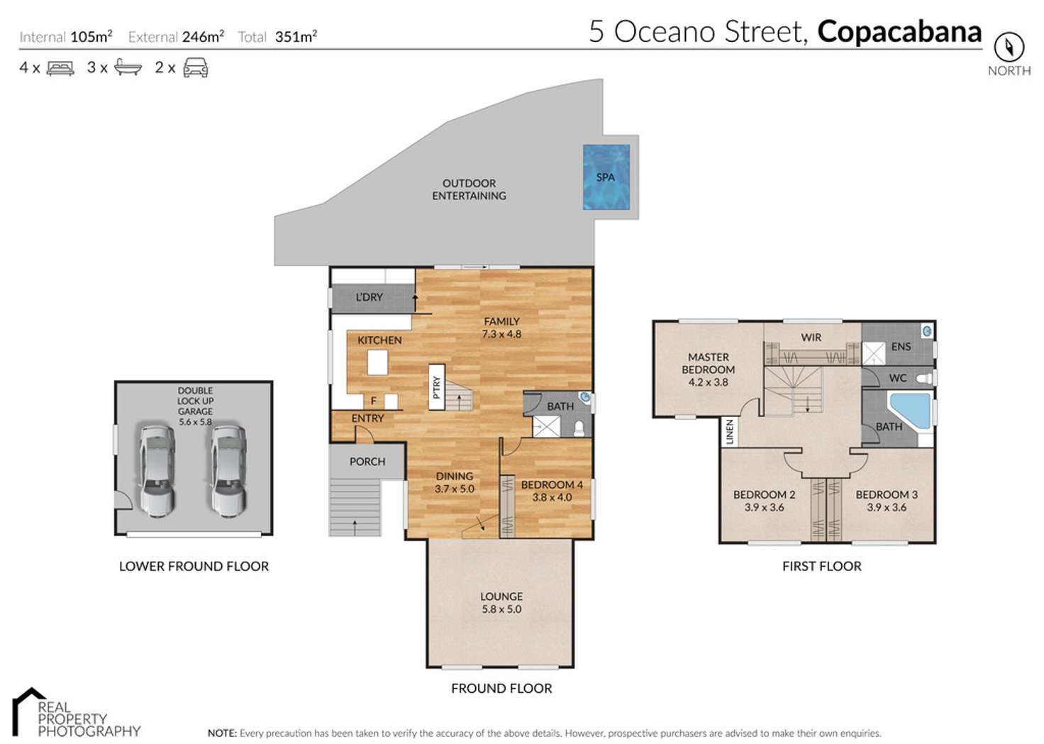 Floorplan of Homely house listing, 5 Oceano Street, Copacabana NSW 2251