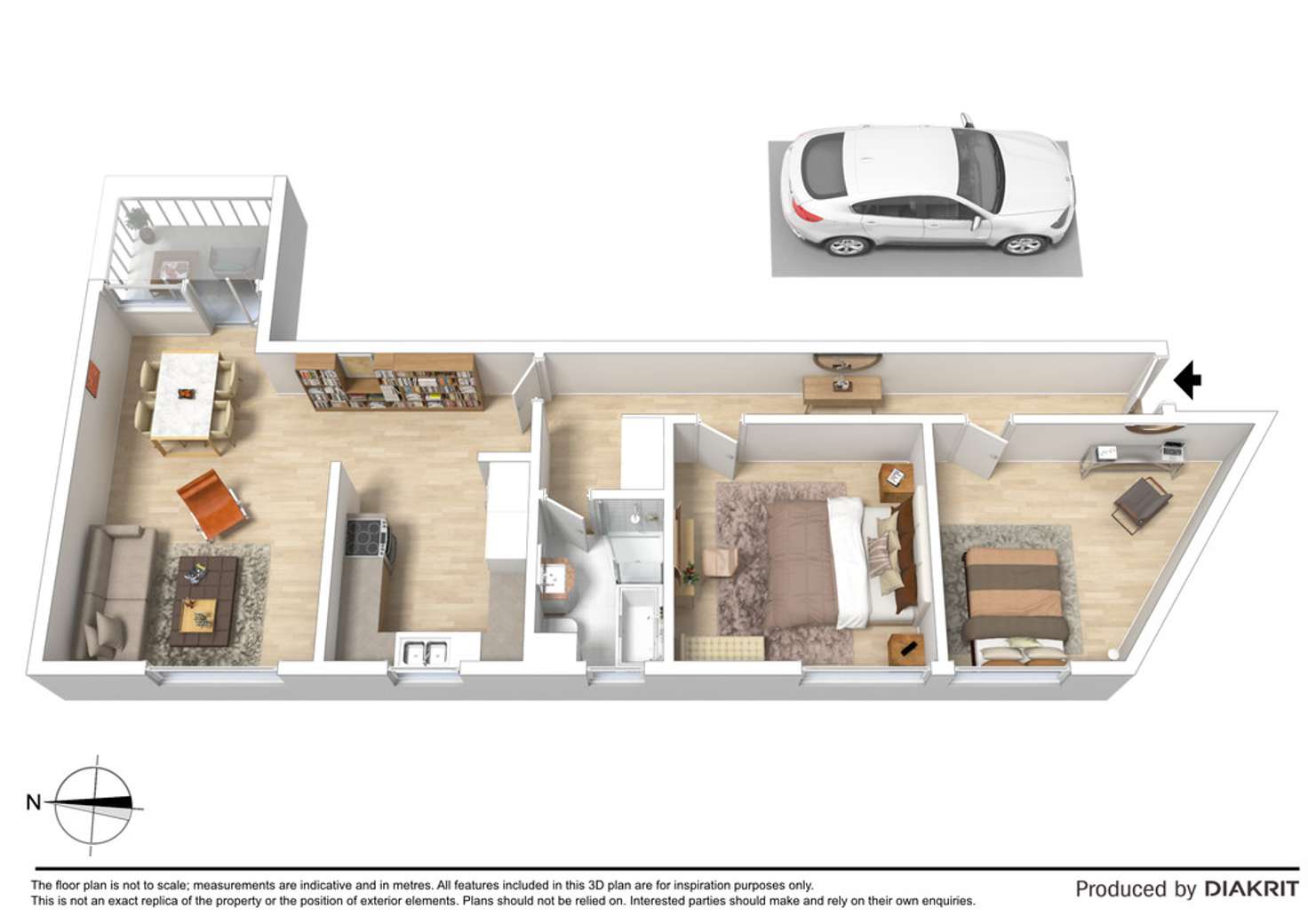 Floorplan of Homely apartment listing, 1/1 Brown Road, Maroubra NSW 2035