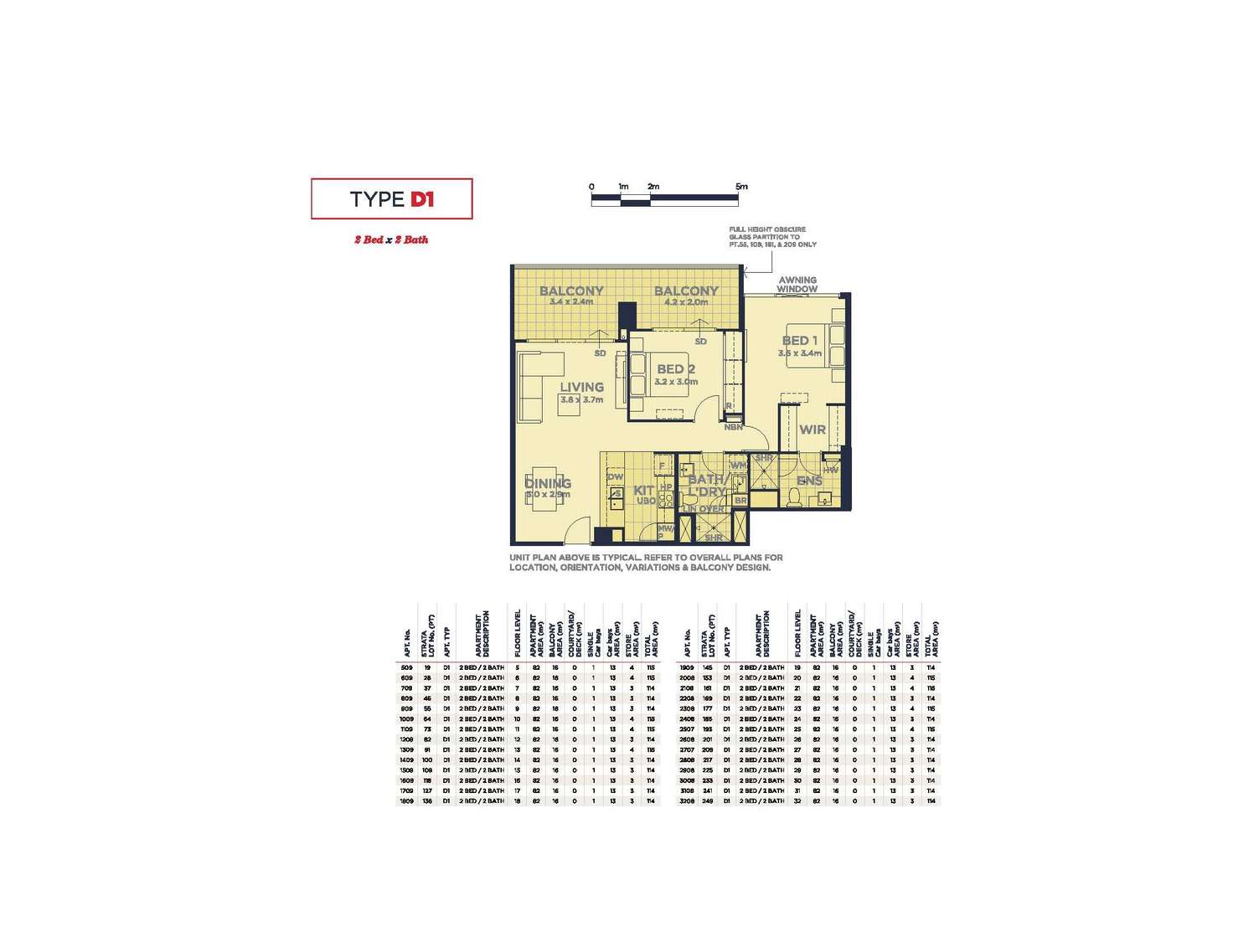 Floorplan of Homely apartment listing, 2108/63 Adelaide Terrace, East Perth WA 6004