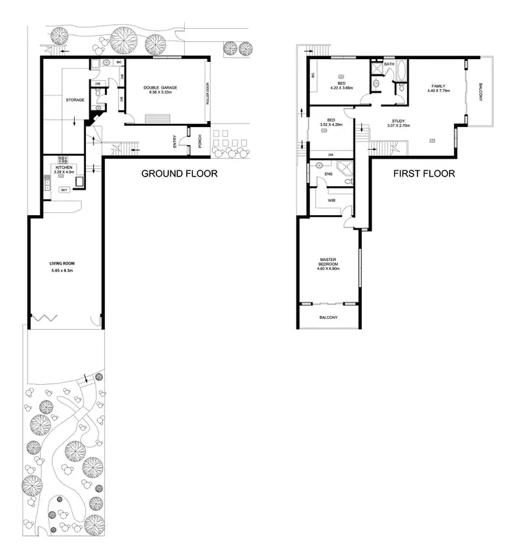 Floorplan of Homely house listing, 64A Esplanade, Semaphore SA 5019