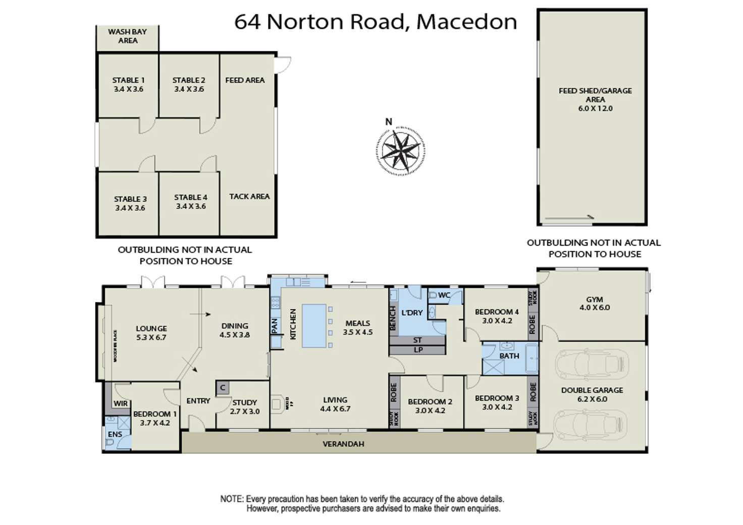 Floorplan of Homely house listing, 64 Norton Road, Macedon VIC 3440