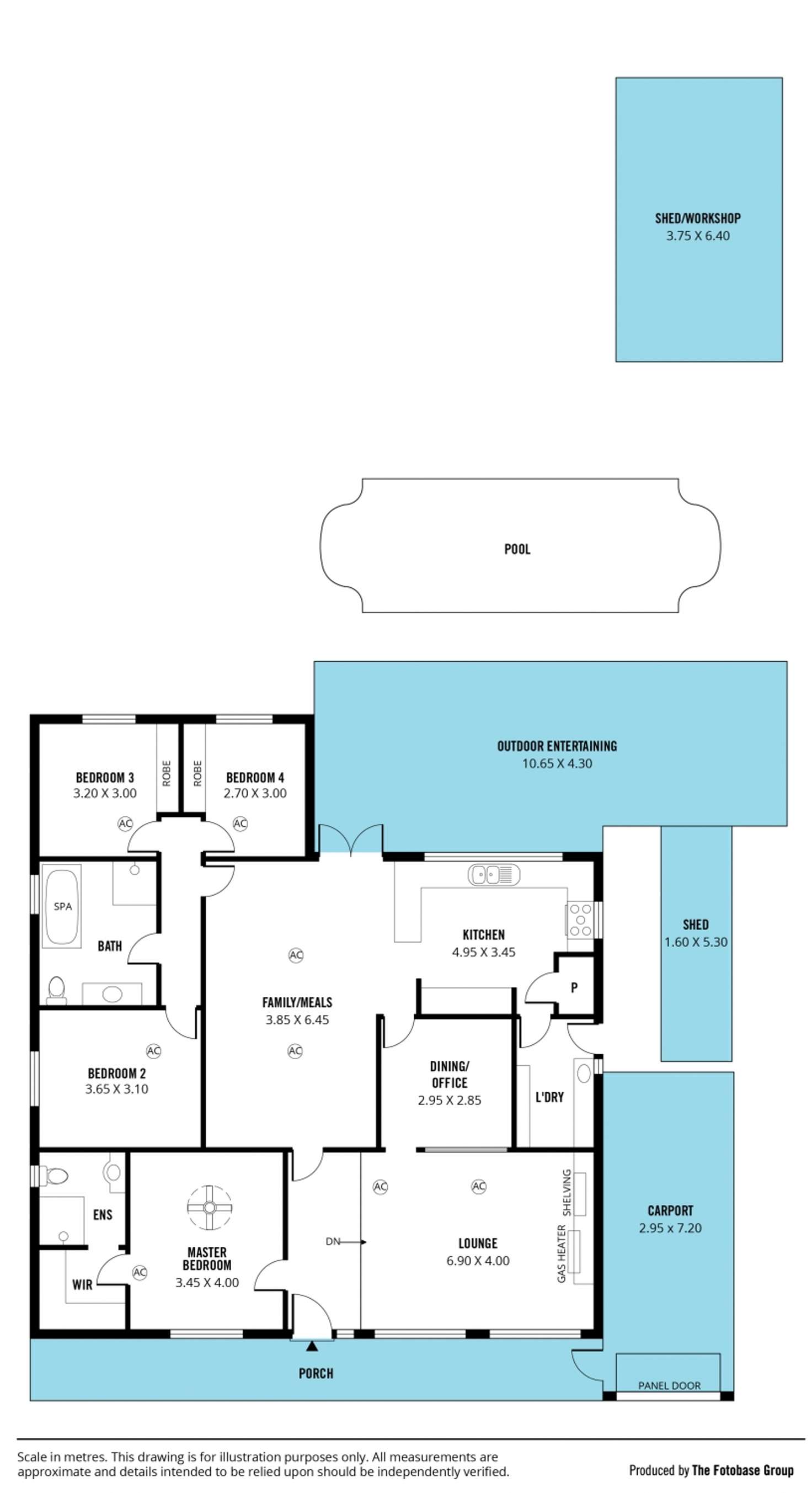 Floorplan of Homely house listing, 13 Marr Street, Port Noarlunga SA 5167