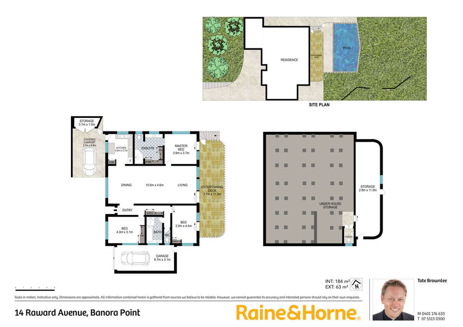 Floorplan of Homely house listing, 14 Raward Avenue, Banora Point NSW 2486
