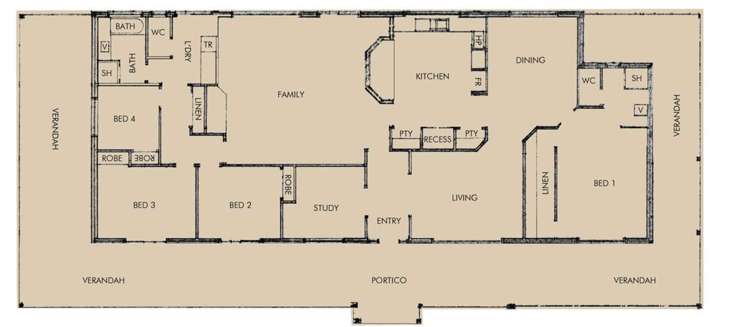 Floorplan of Homely house listing, 19 Raywood Road, Bouvard WA 6211