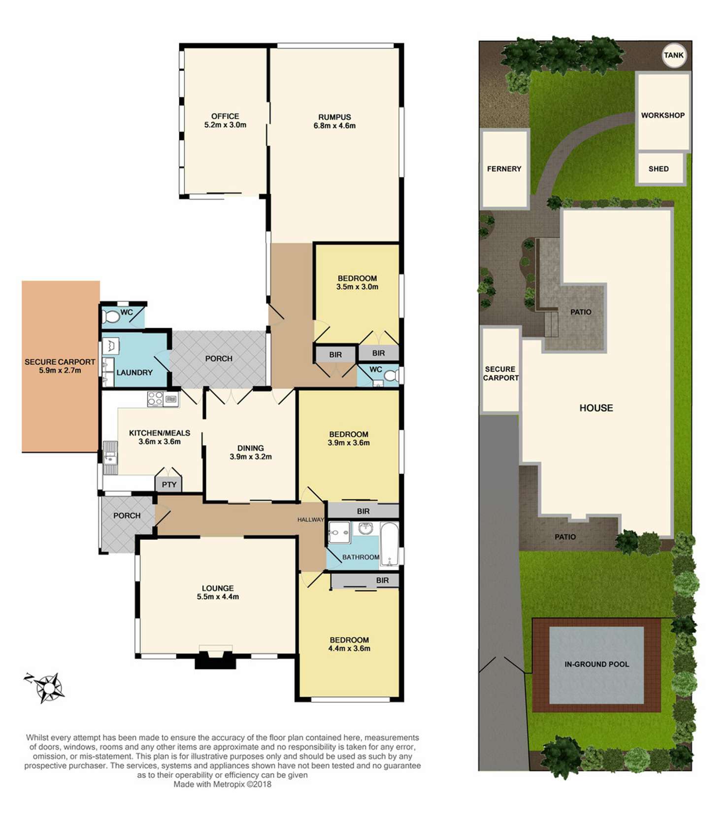 Floorplan of Homely house listing, 250 Station Street, Edithvale VIC 3196