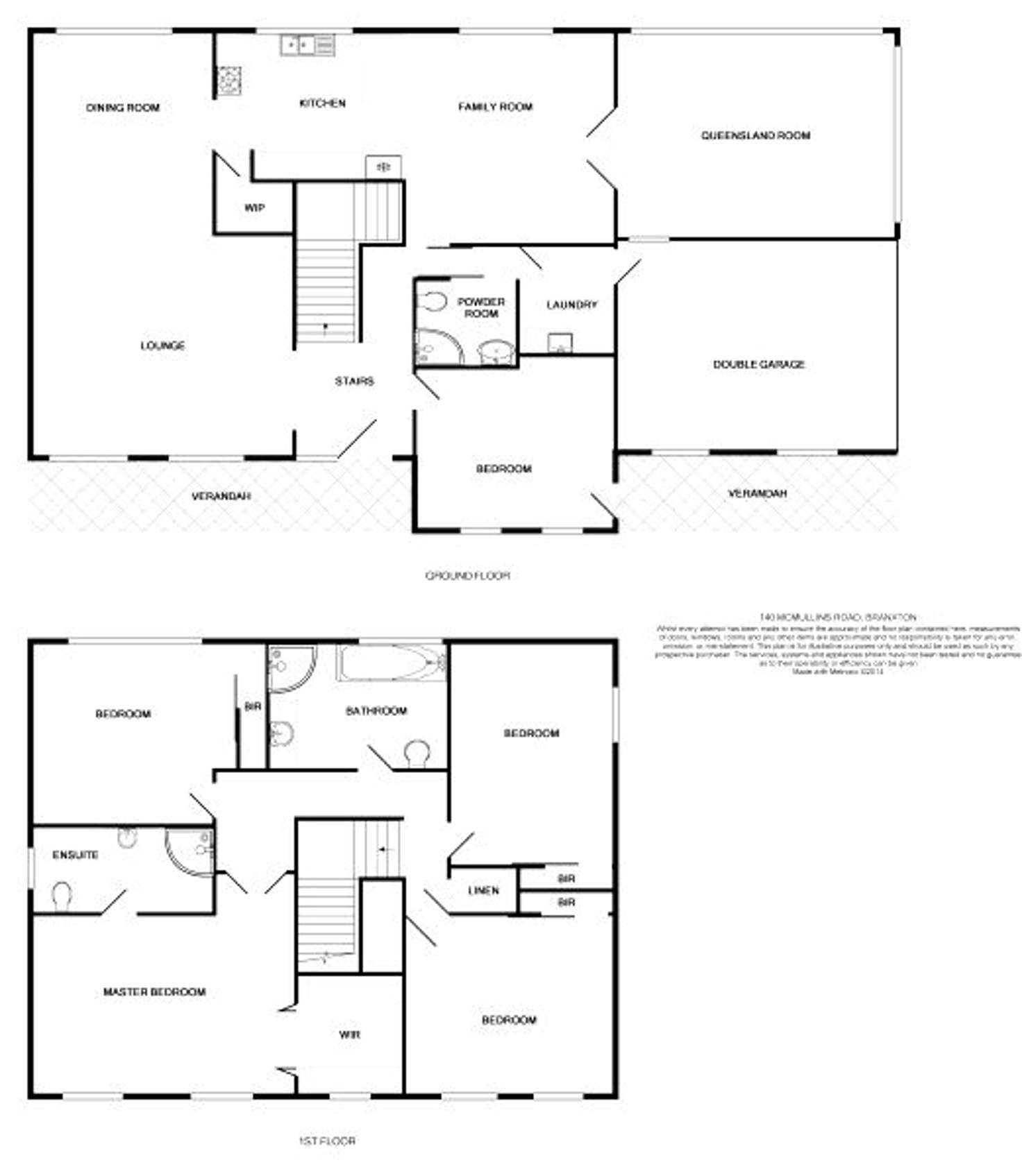 Floorplan of Homely house listing, 140 McMullins Rd, Branxton NSW 2335