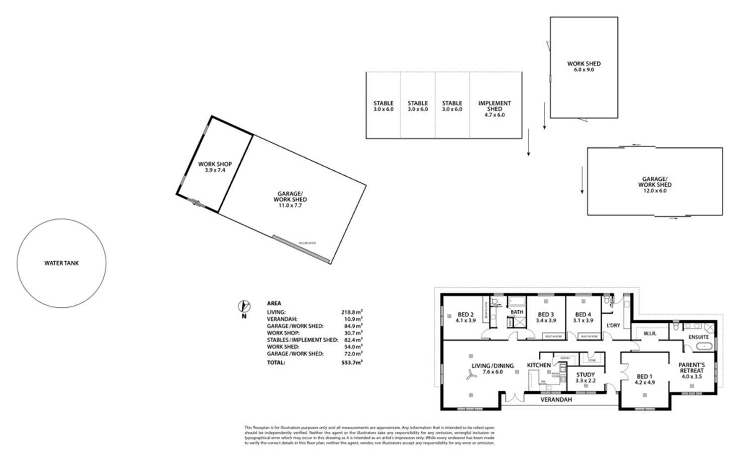 Floorplan of Homely house listing, 2588 Onkaparinga Valley Road, Mount Torrens SA 5244