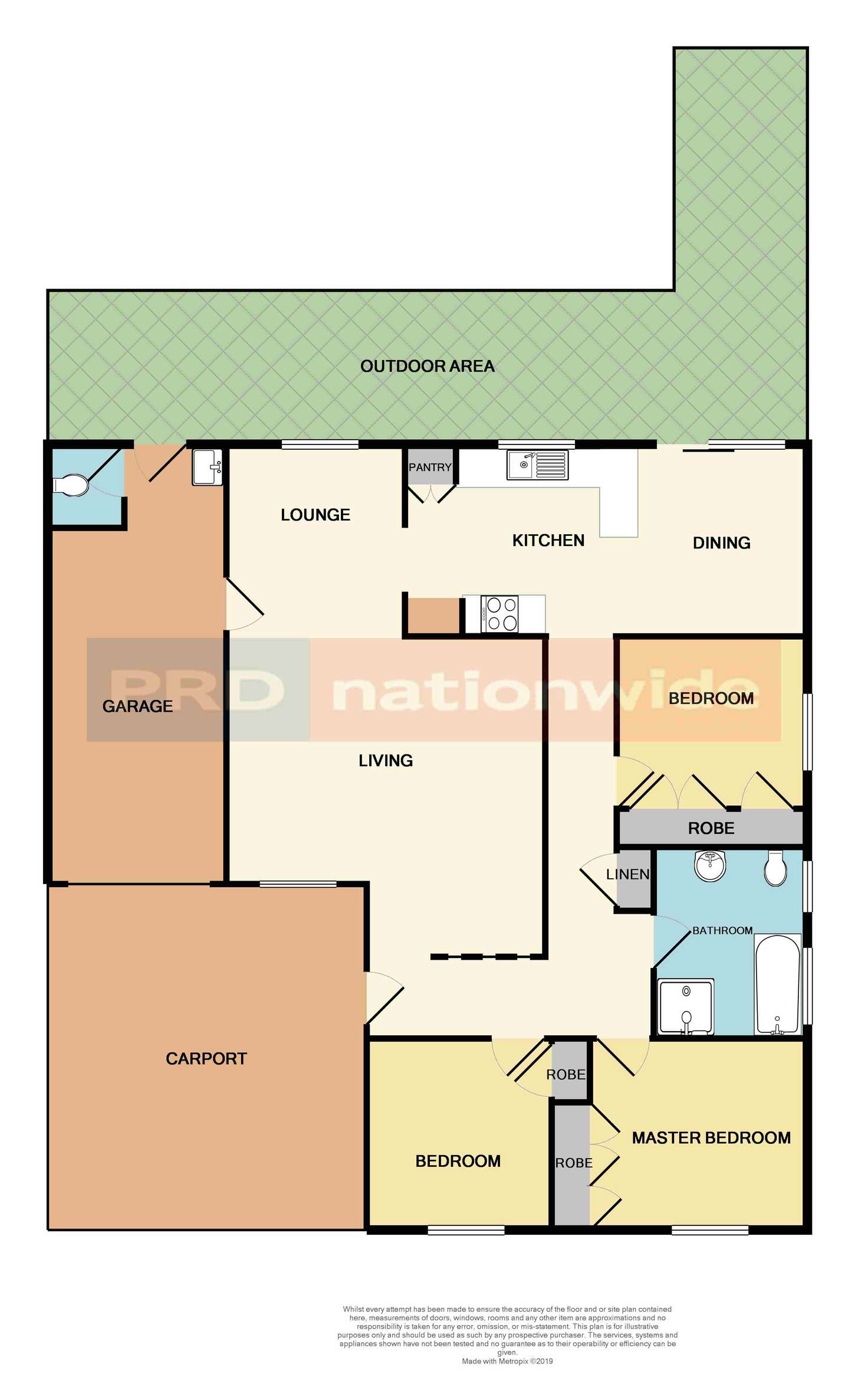 Floorplan of Homely house listing, 20 North Street, Greta NSW 2334