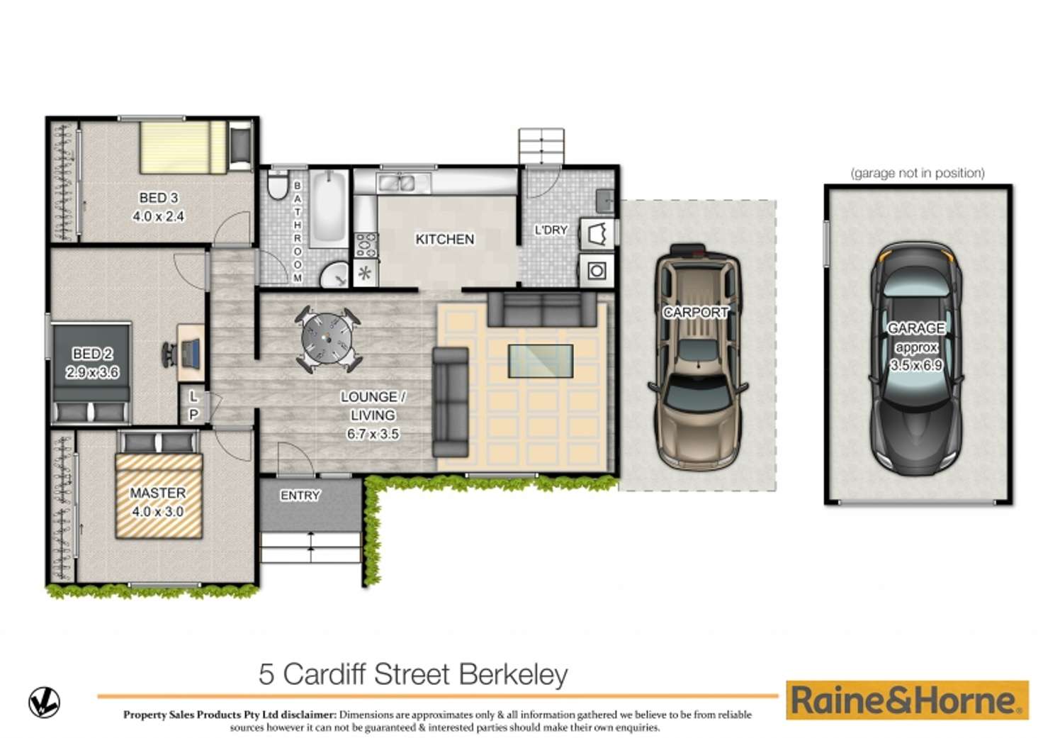 Floorplan of Homely house listing, 5 Cardiff Street, Berkeley NSW 2506