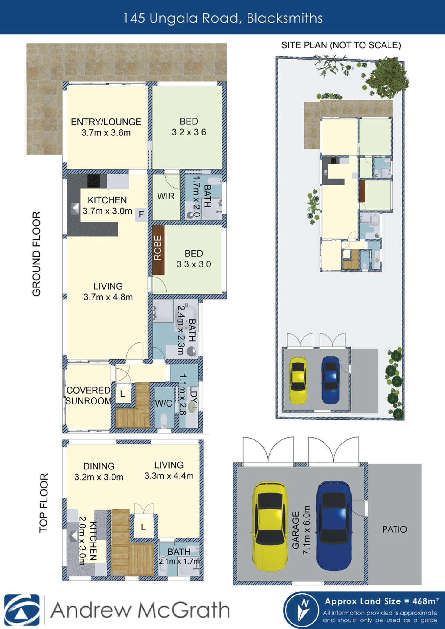 Floorplan of Homely house listing, 145 Ungala Road, Blacksmiths NSW 2281