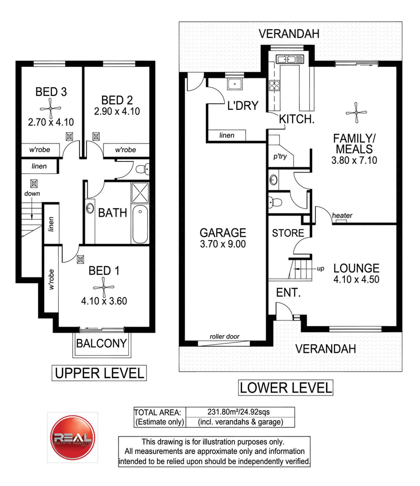 Floorplan of Homely house listing, 19 Kirkby Circuit, Greenacres SA 5086