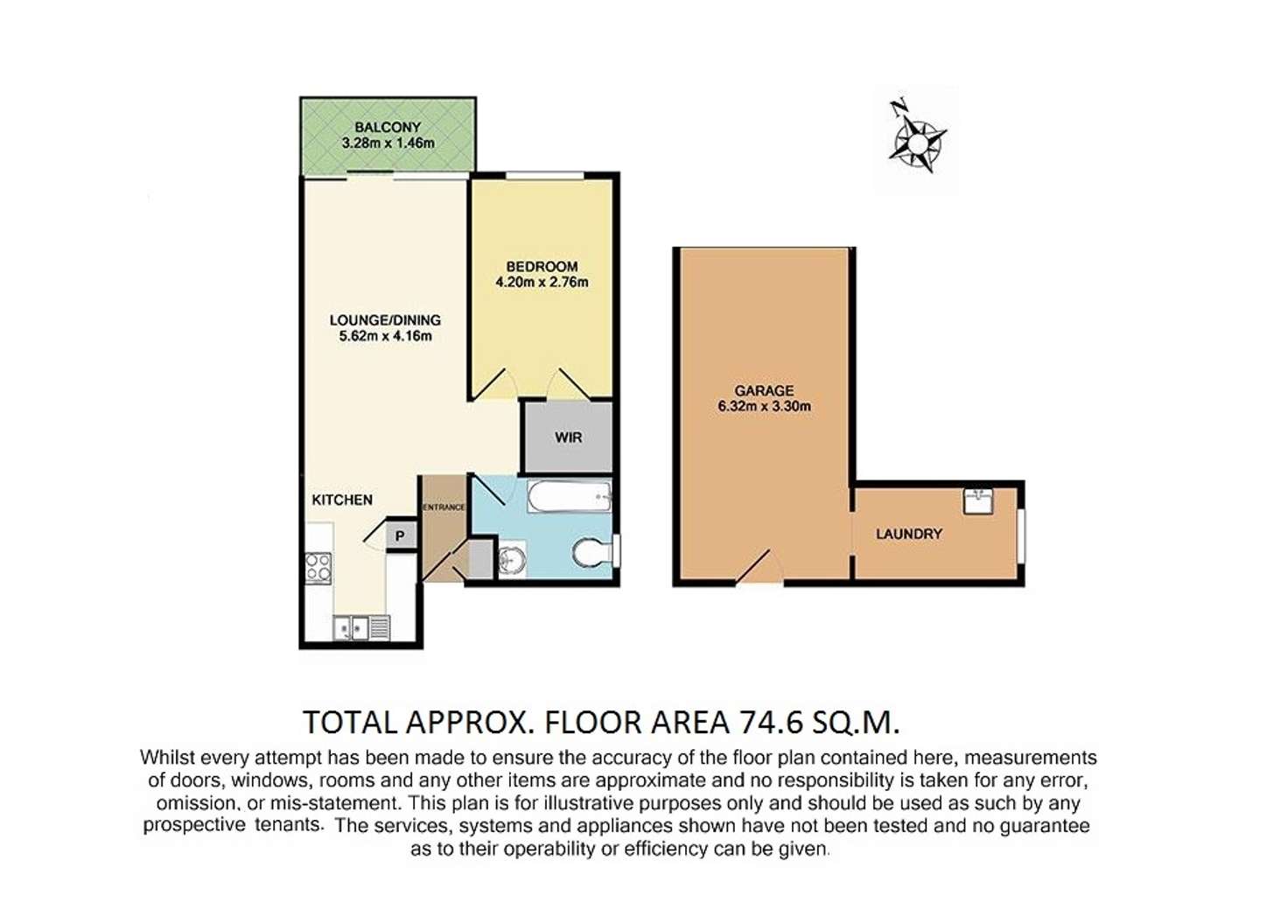 Floorplan of Homely unit listing, 3/834 Ipswich Road, Moorooka QLD 4105