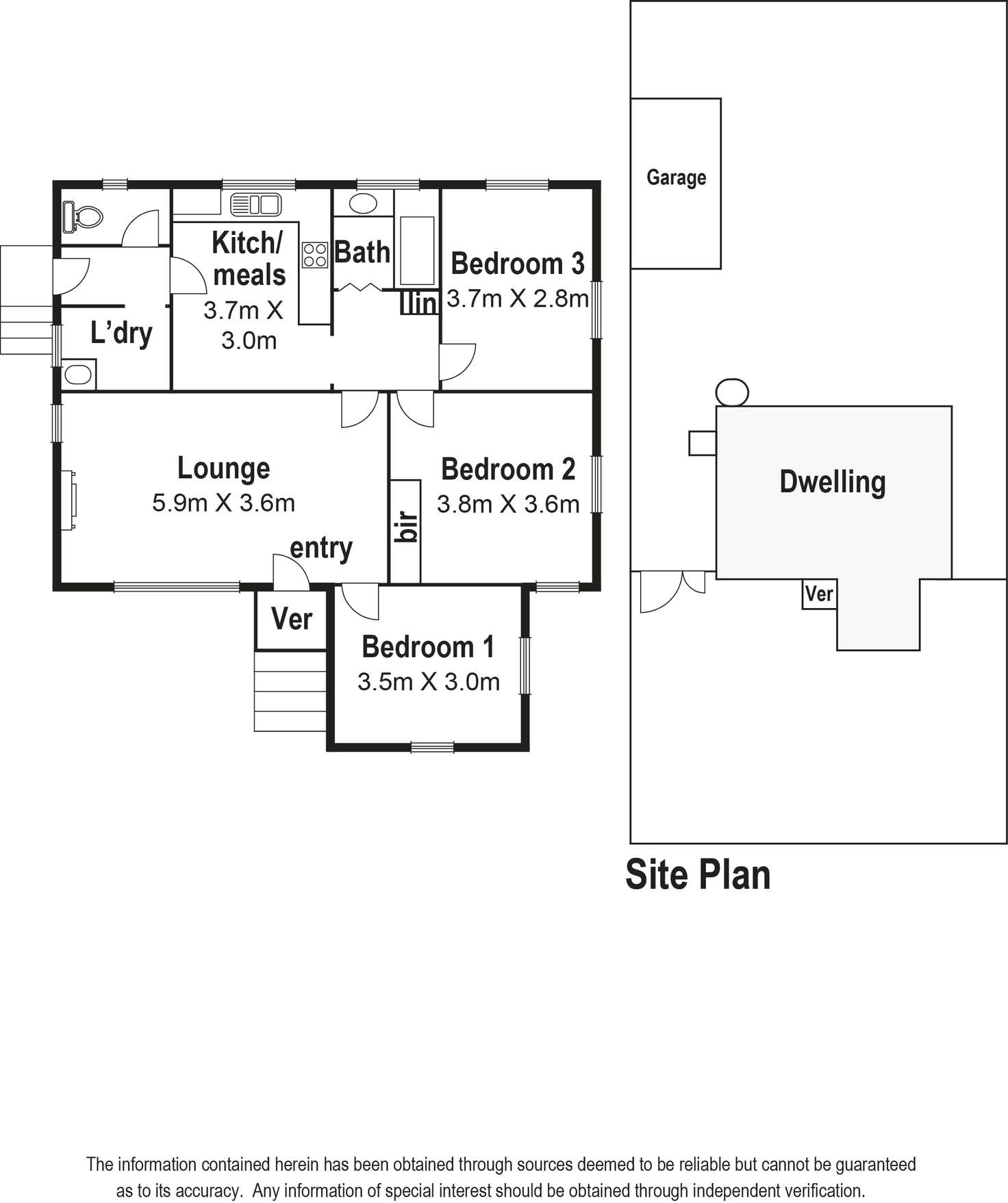 Floorplan of Homely house listing, 226 Collins Street, Thornbury VIC 3071