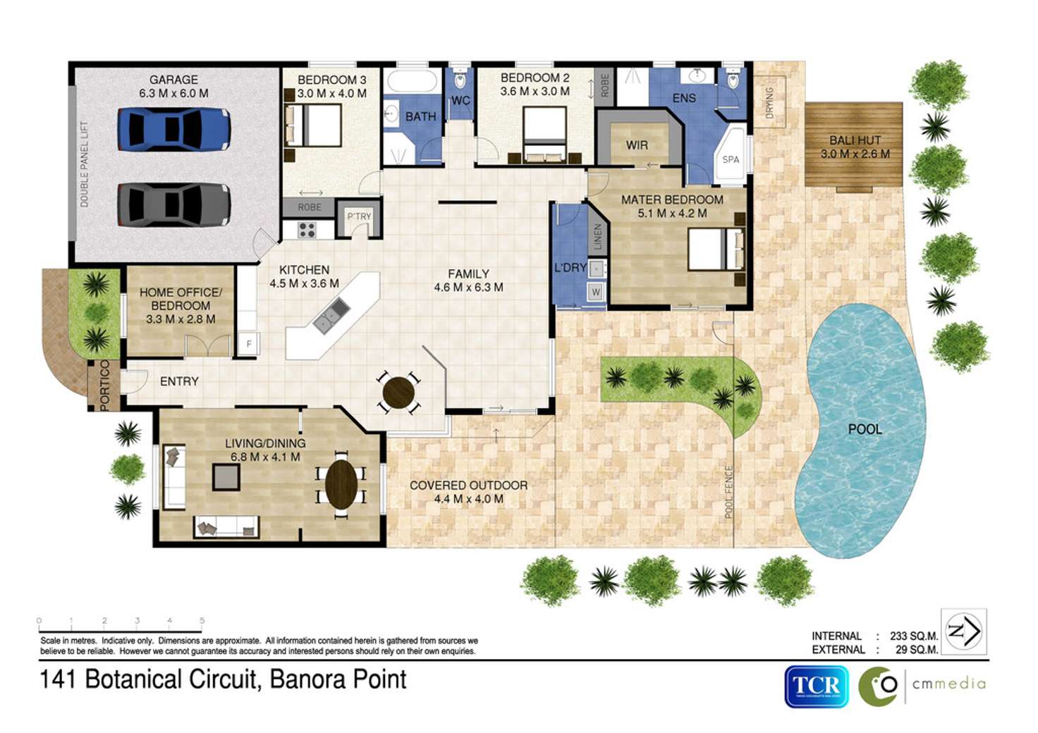 Floorplan of Homely house listing, 141 Botanical Circuit, Banora Point NSW 2486