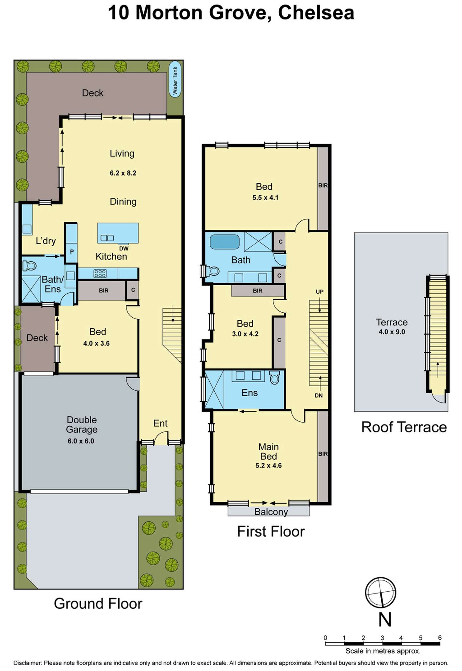 Floorplan of Homely house listing, 10B Morton Grove, Chelsea VIC 3196