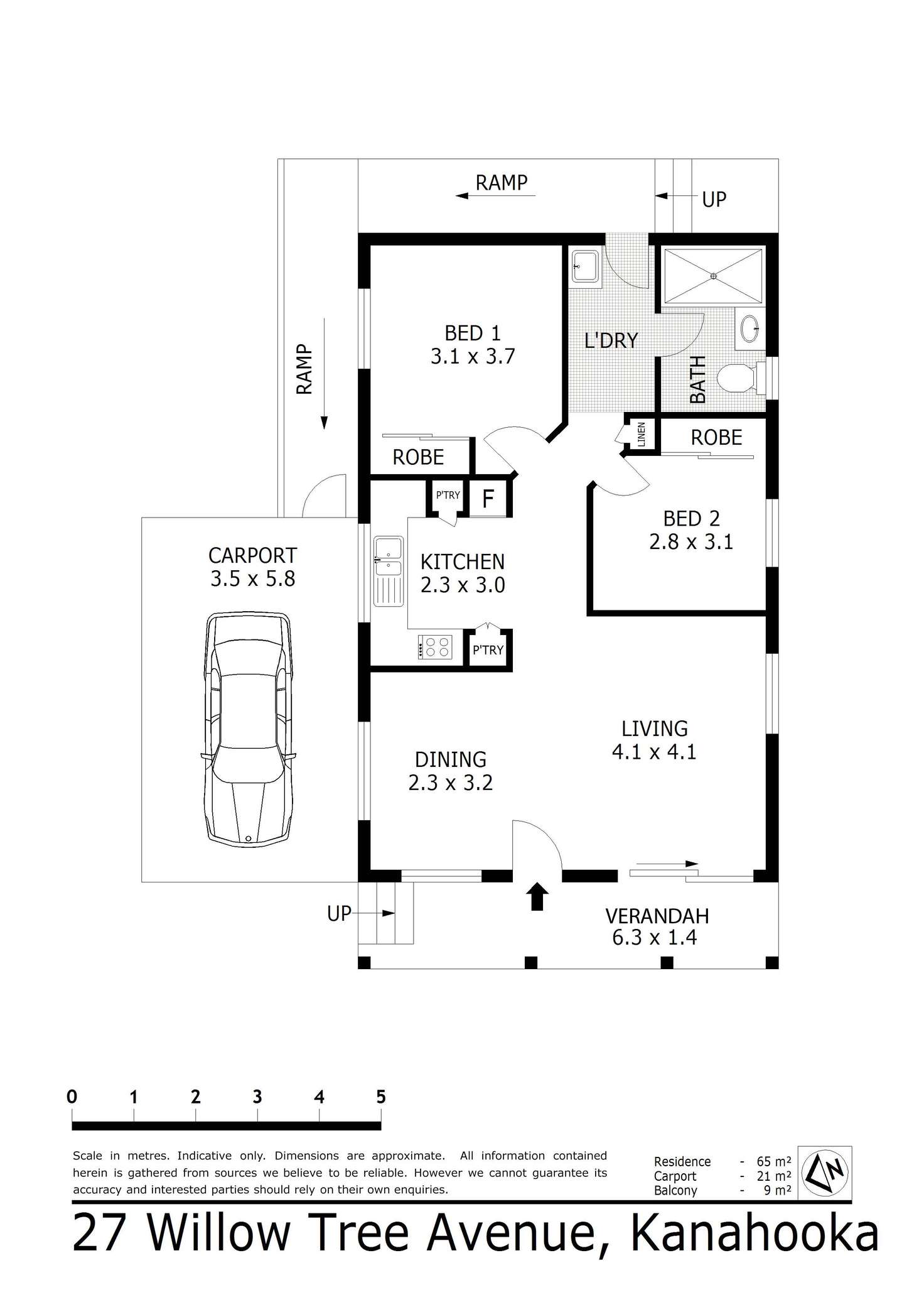 Floorplan of Homely house listing, 27 Willow Tree Avenue, Kanahooka NSW 2530