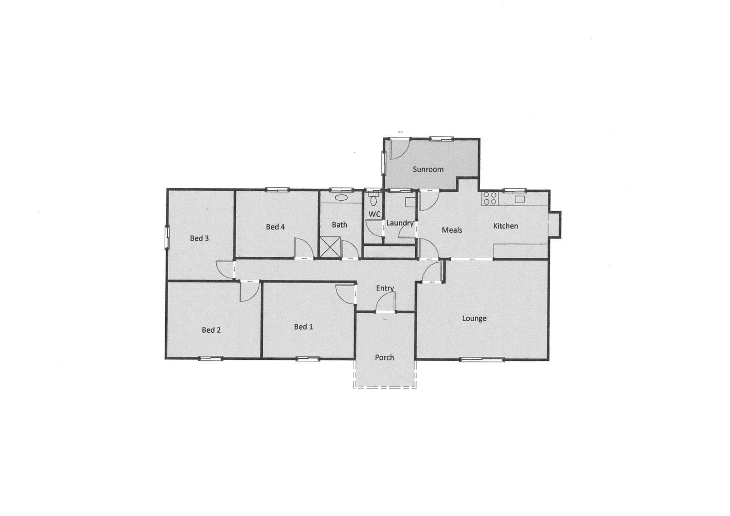 Floorplan of Homely house listing, 25 Palmer Street, Ararat VIC 3377