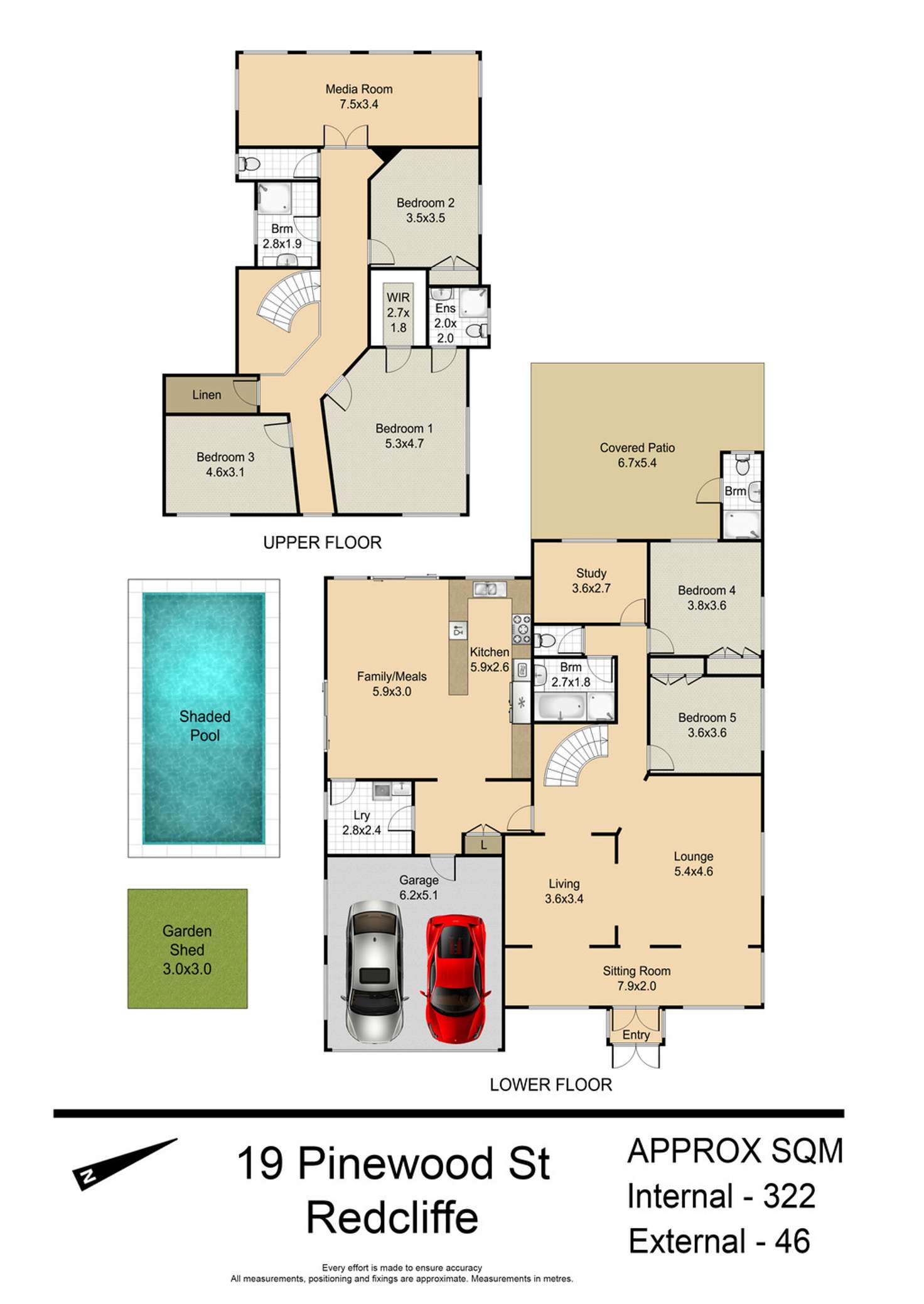 Floorplan of Homely house listing, 19 Pinewood Street, Redcliffe QLD 4020