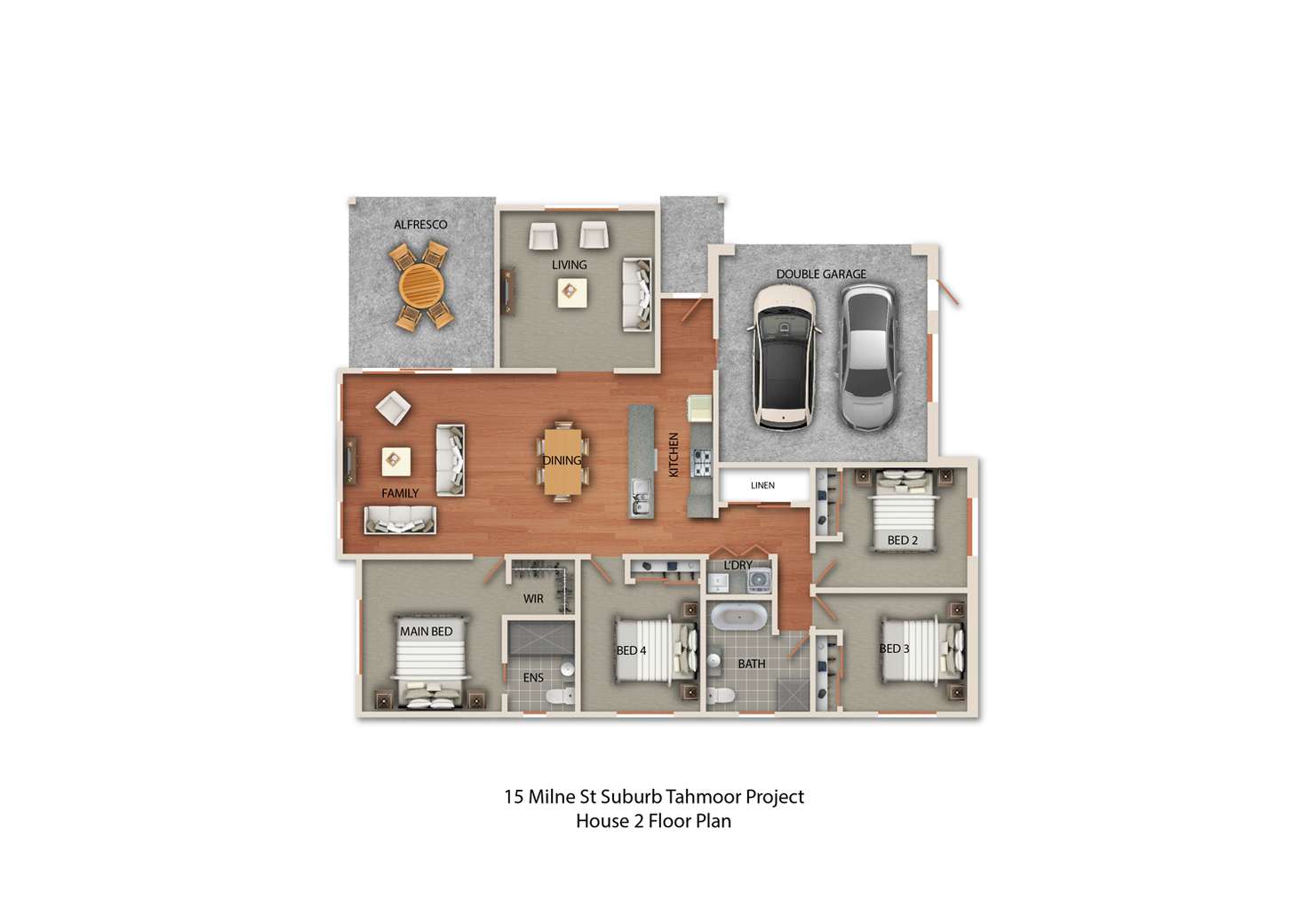 Floorplan of Homely house listing, 15B Milne Street, Tahmoor NSW 2573