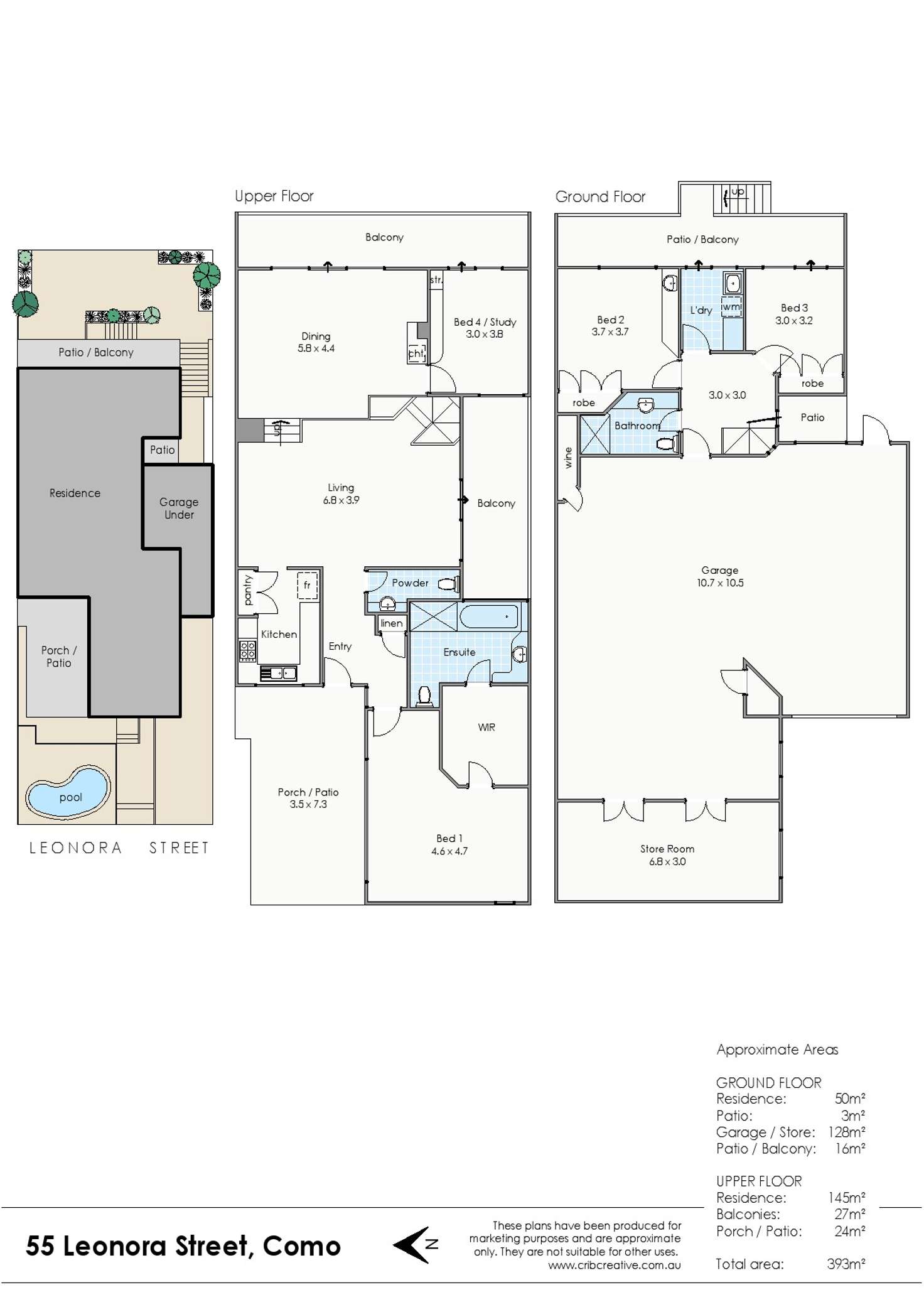 Floorplan of Homely house listing, 55 Leonora Street, Como WA 6152