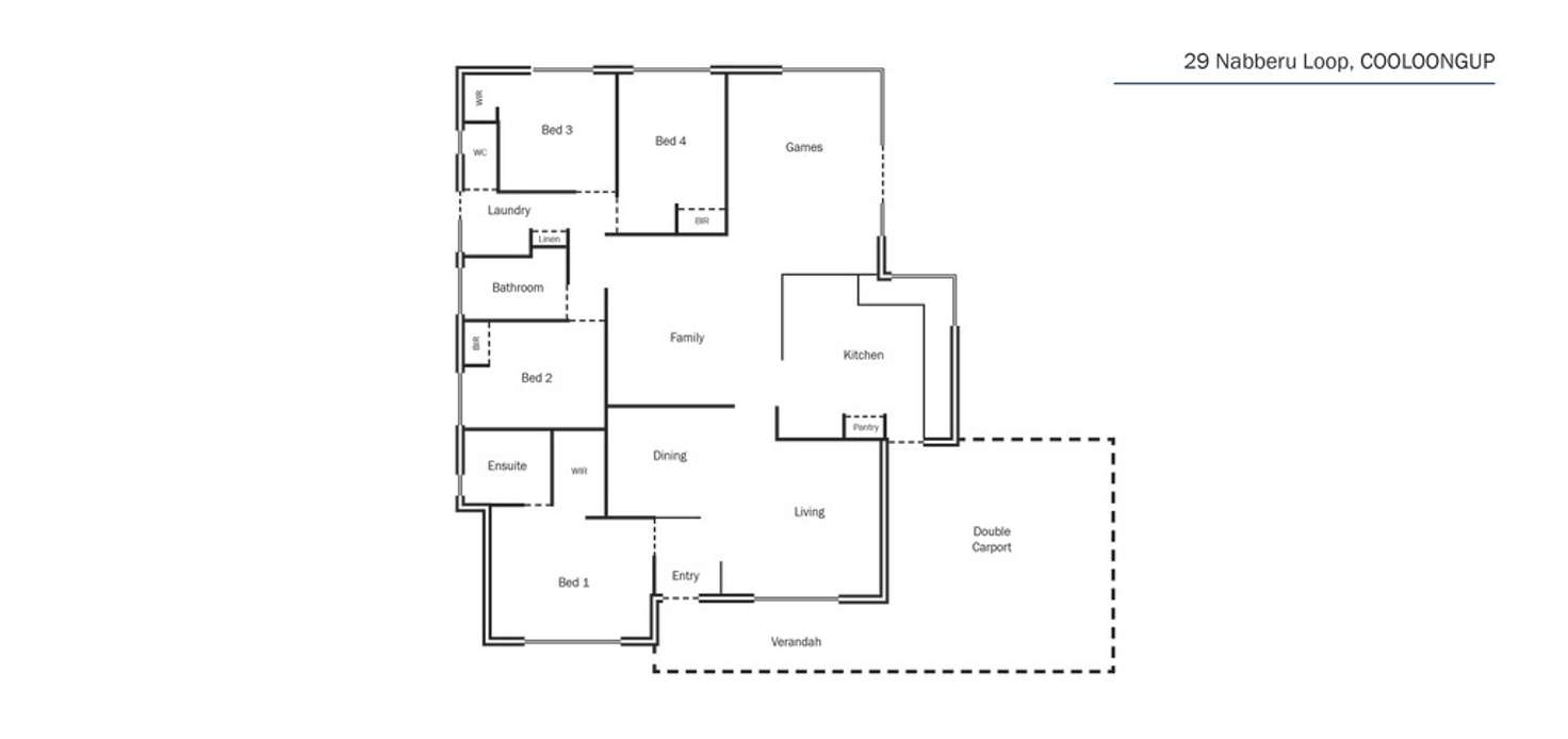 Floorplan of Homely house listing, 29 Nabberu Loop, Cooloongup WA 6168