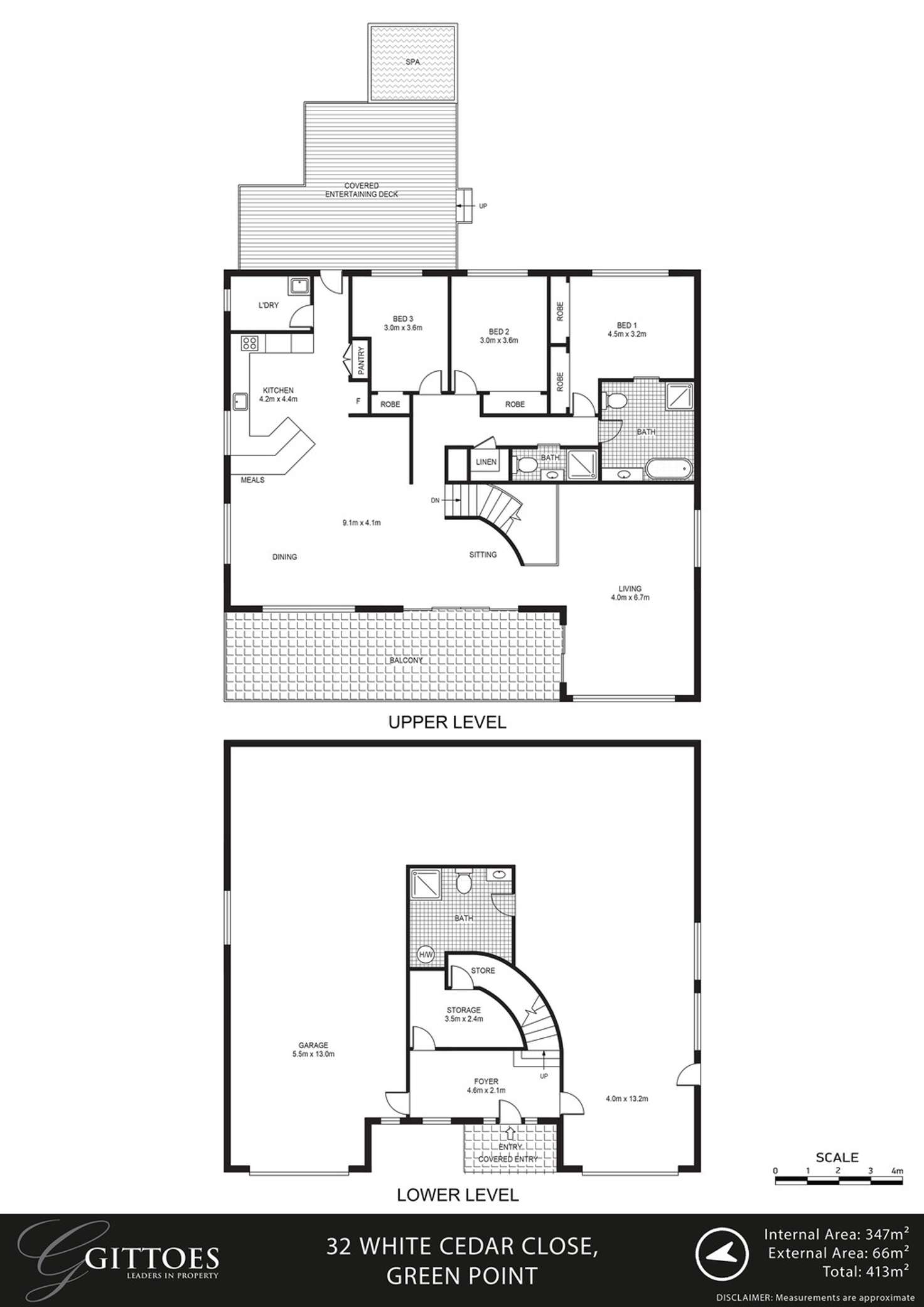 Floorplan of Homely house listing, 32 White Cedar Close, Green Point NSW 2251