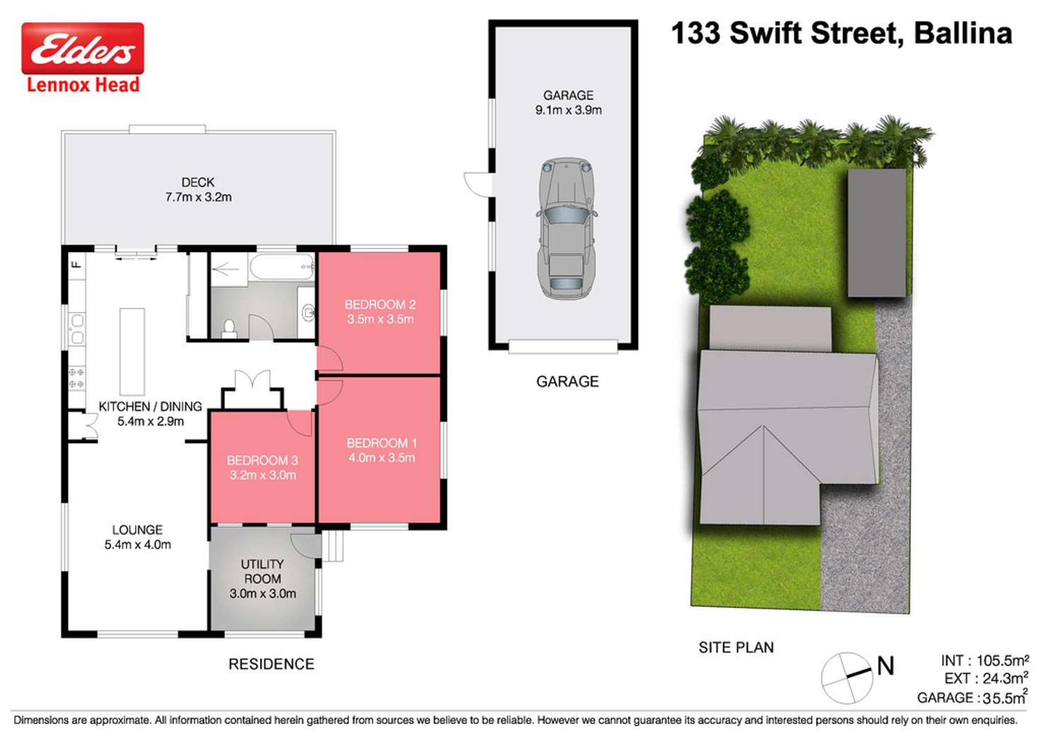 Floorplan of Homely house listing, 133 Swift Street, Ballina NSW 2478
