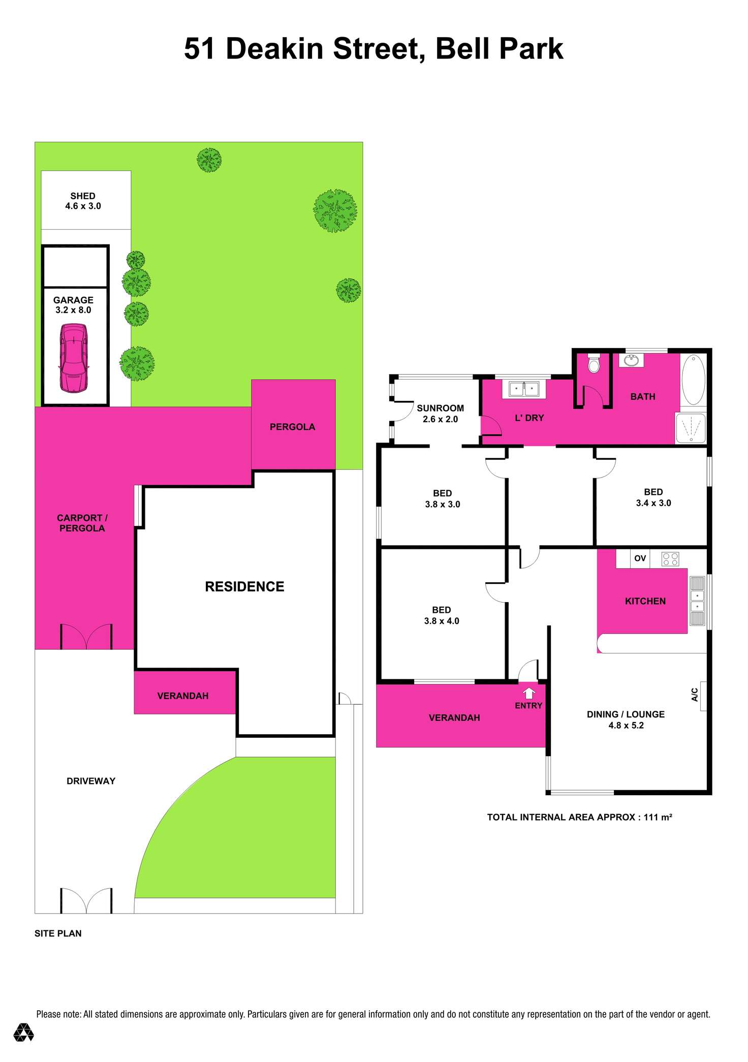 Floorplan of Homely house listing, 51 Deakin Street, Bell Park VIC 3215