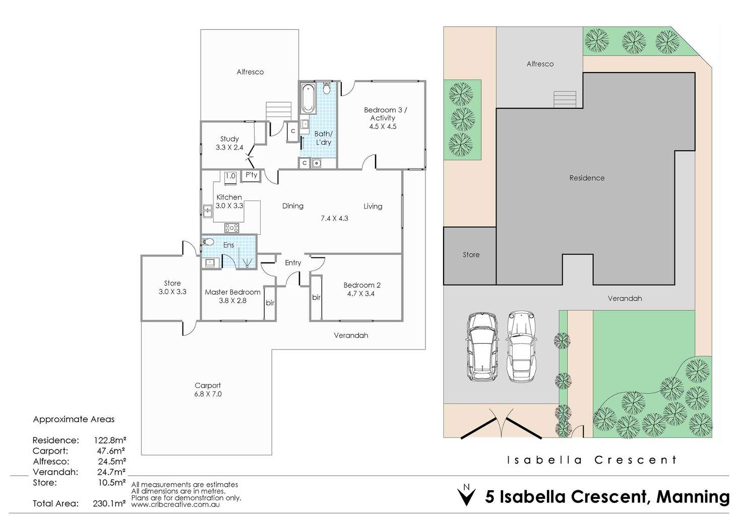 Floorplan of Homely house listing, 5 Isabella Crescent, Manning WA 6152