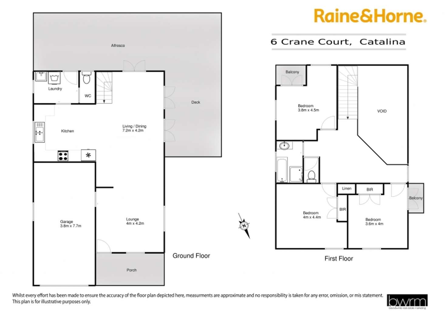 Floorplan of Homely house listing, 6 Crane Court, Catalina NSW 2536