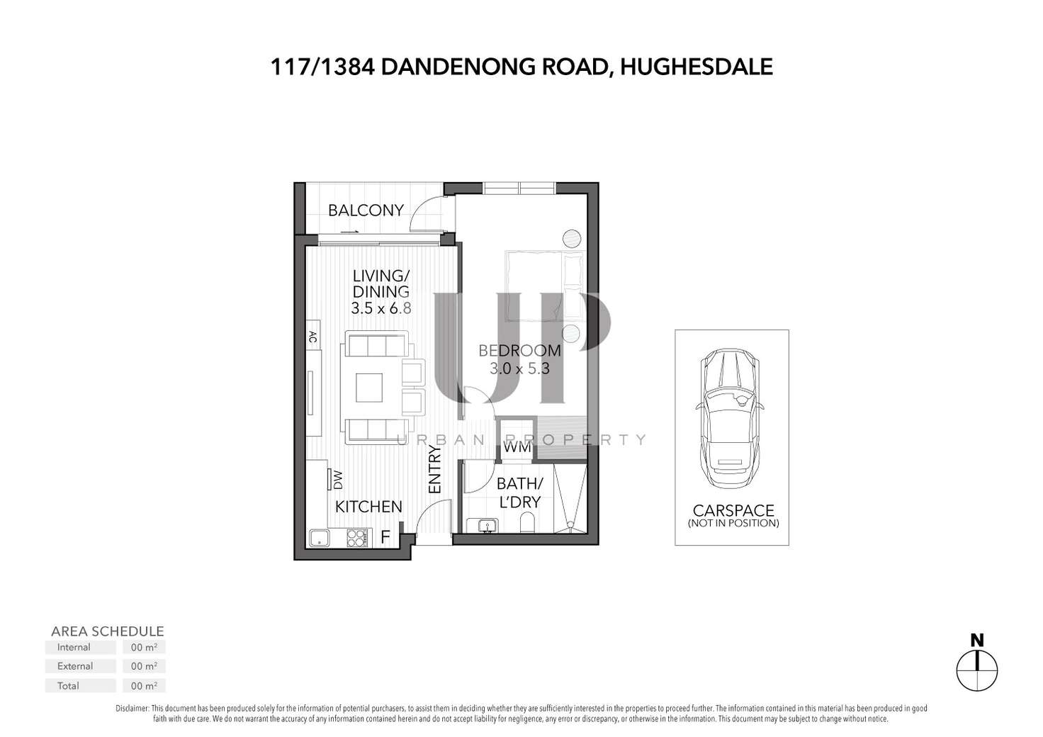Floorplan of Homely apartment listing, 117/1384 Dandenong Road, Hughesdale VIC 3166