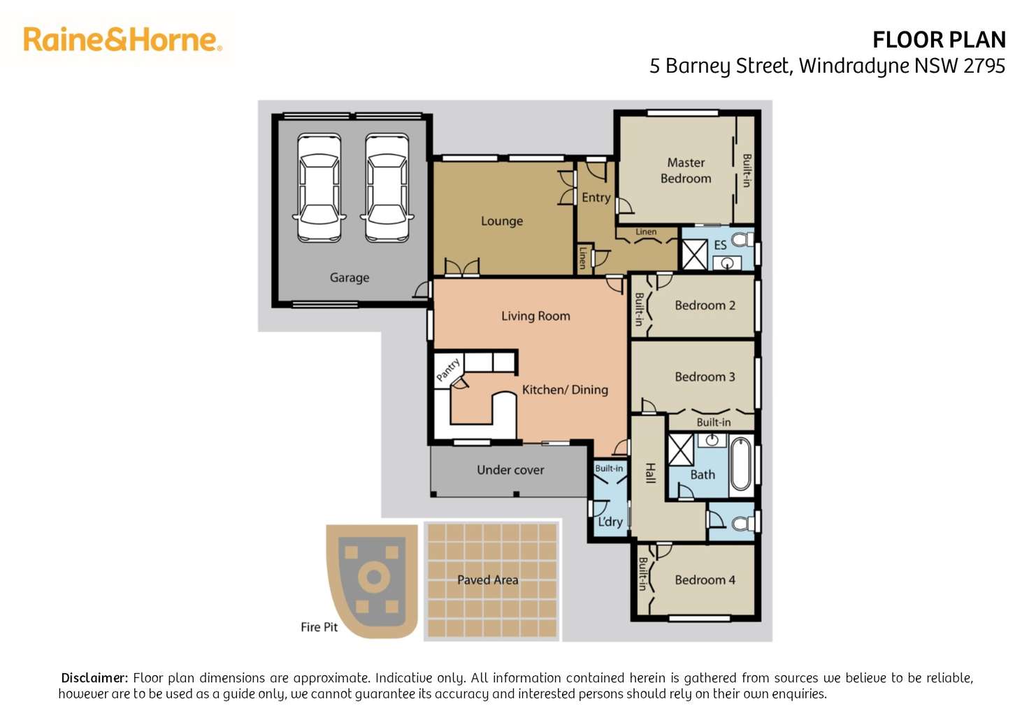 Floorplan of Homely house listing, 5 Barney Street, Windradyne NSW 2795