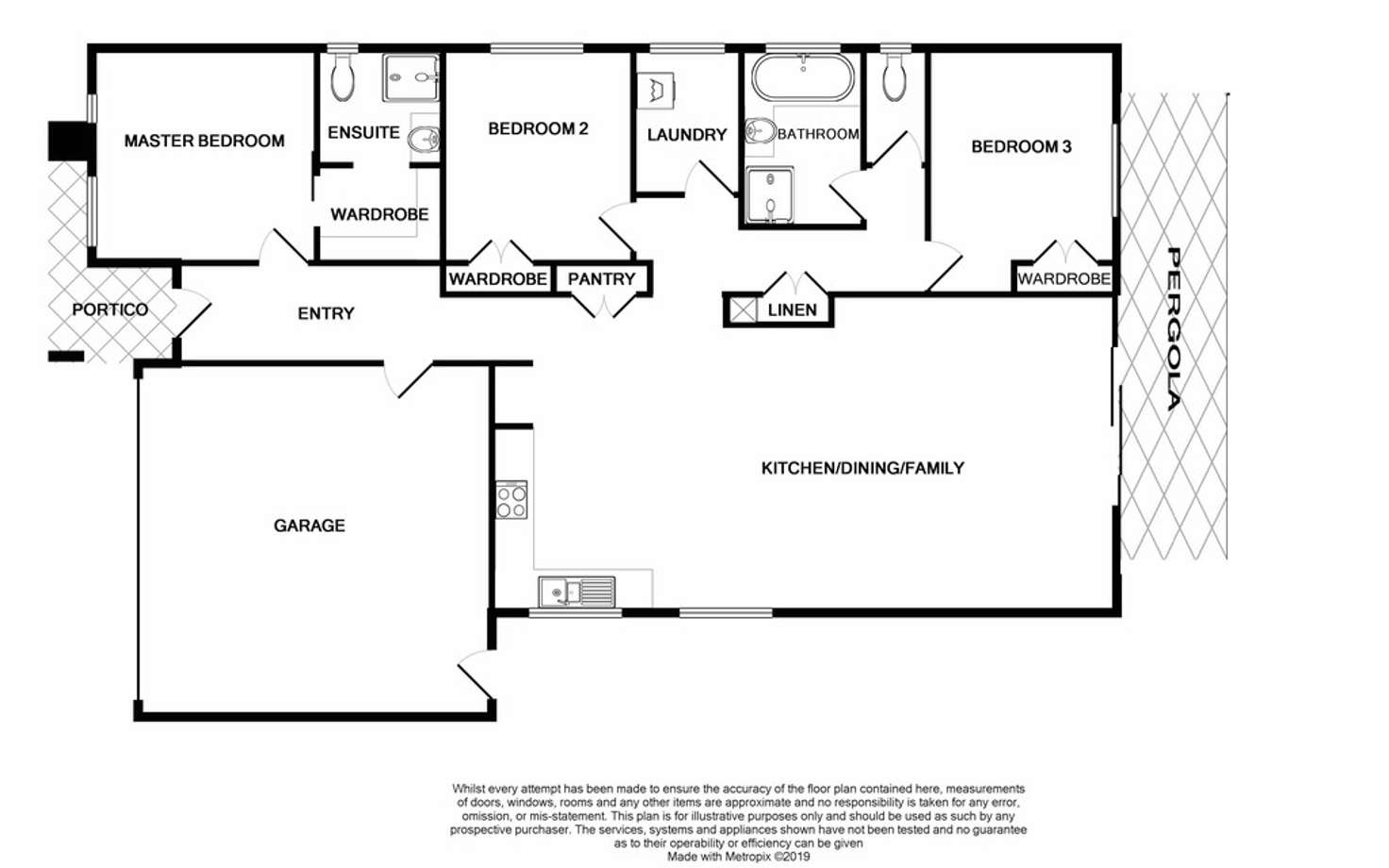 Floorplan of Homely house listing, 8 Mimica Avenue, Lyndhurst VIC 3975