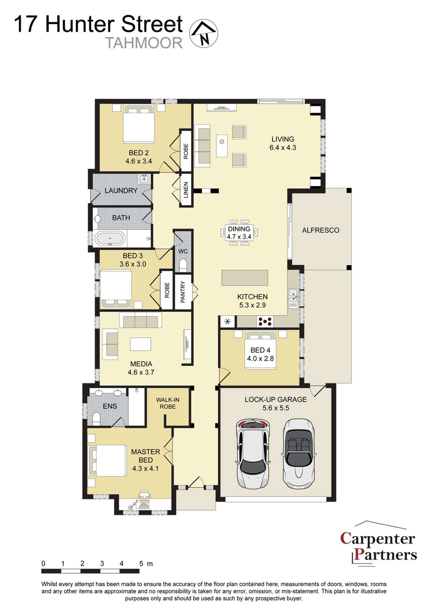 Floorplan of Homely house listing, 17 Hunter Street, Tahmoor NSW 2573