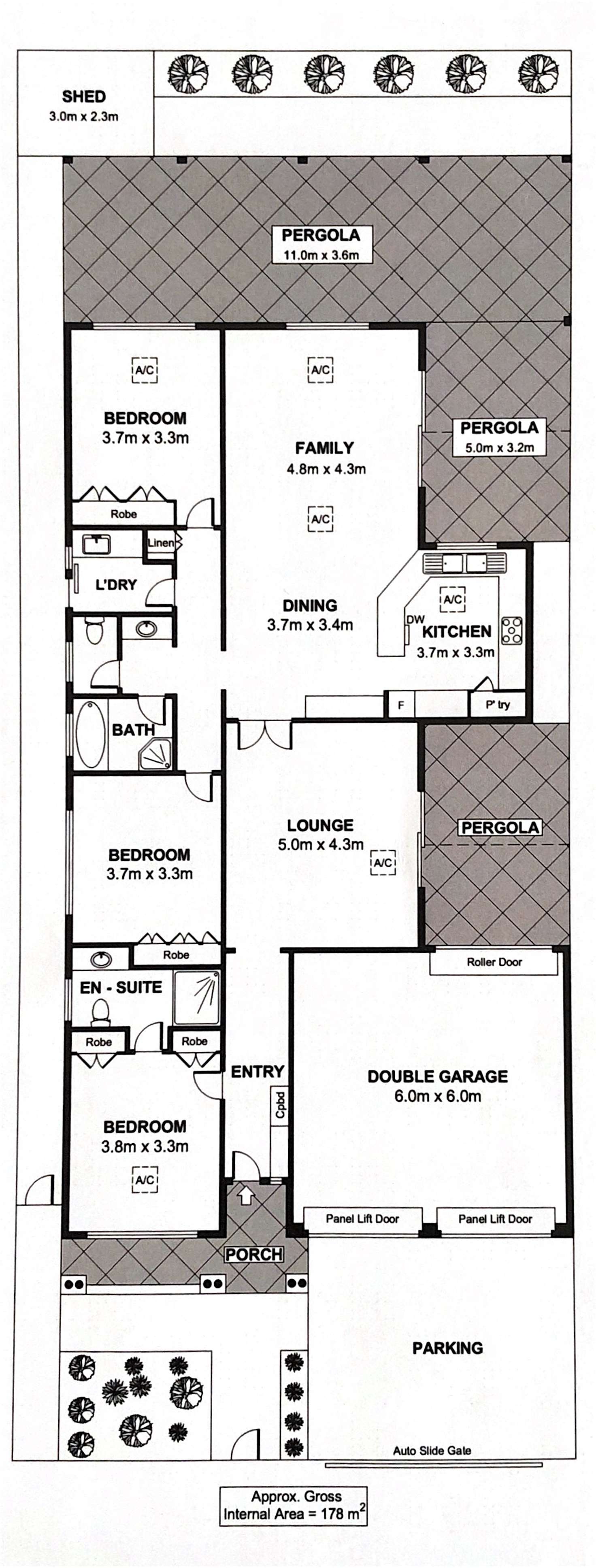 Floorplan of Homely house listing, 22 Lorne Street, Albert Park SA 5014