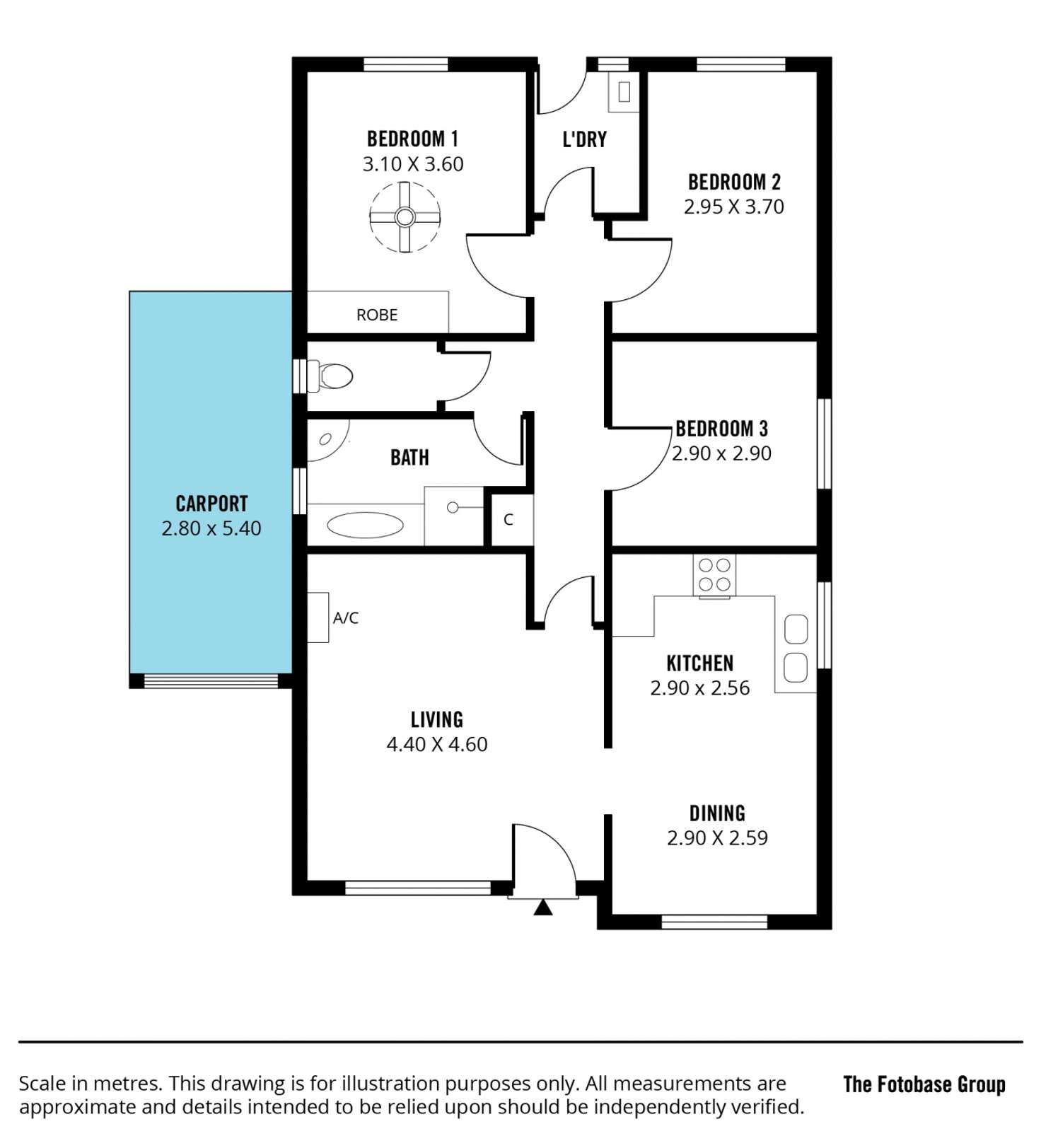 Floorplan of Homely house listing, 23/100-102 Pimpala Road, Morphett Vale SA 5162