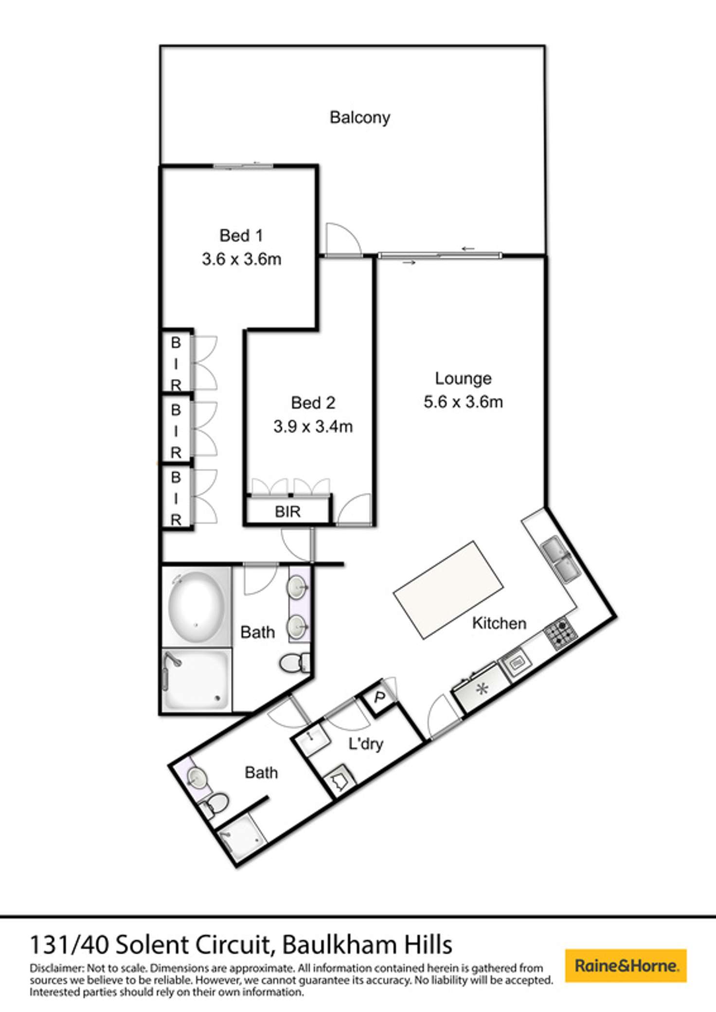 Floorplan of Homely apartment listing, 131/2 Natura Rise, Bella Vista NSW 2153