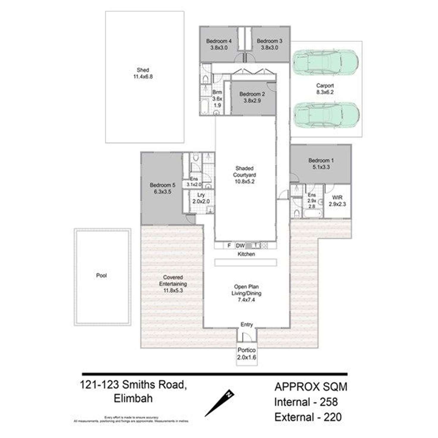 Floorplan of Homely house listing, 121-123 Smiths Road, Elimbah QLD 4516