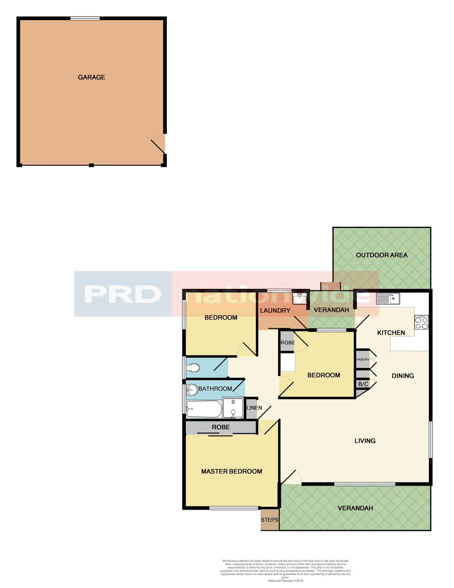 Floorplan of Homely house listing, 41 Pasadena Crescent, Beresfield NSW 2322
