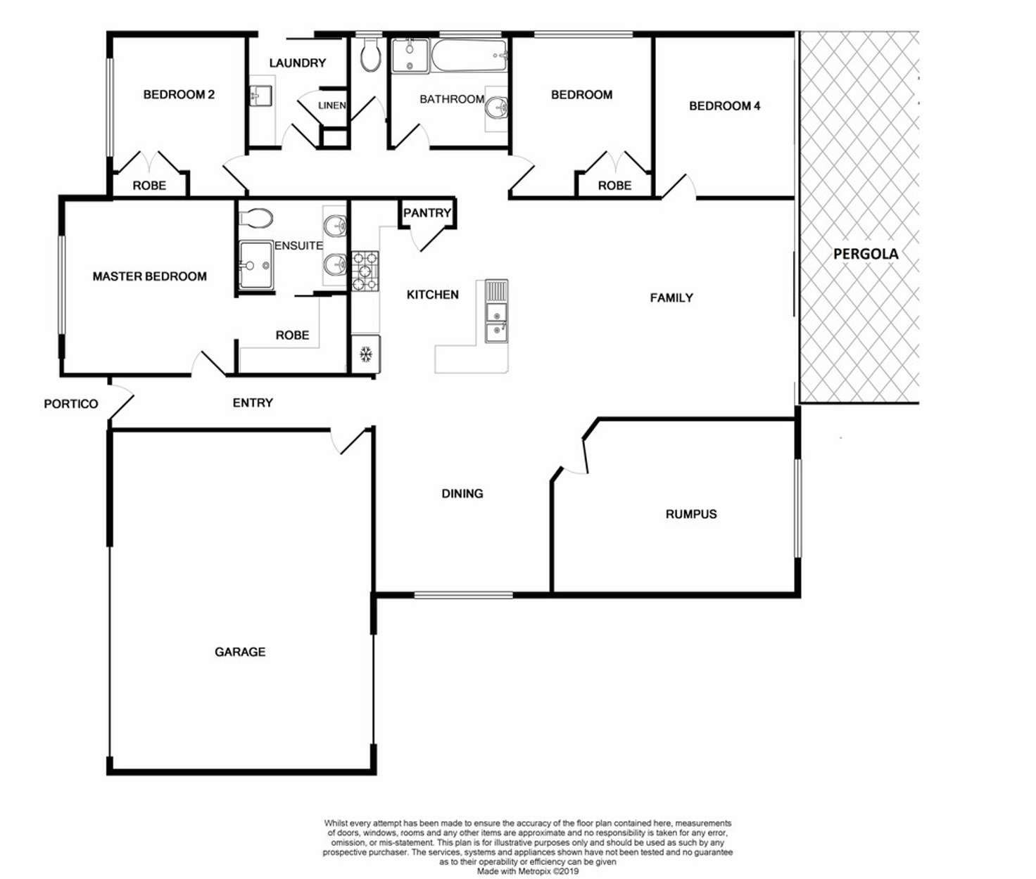 Floorplan of Homely house listing, 14 Noremac Grove, Lyndhurst VIC 3975