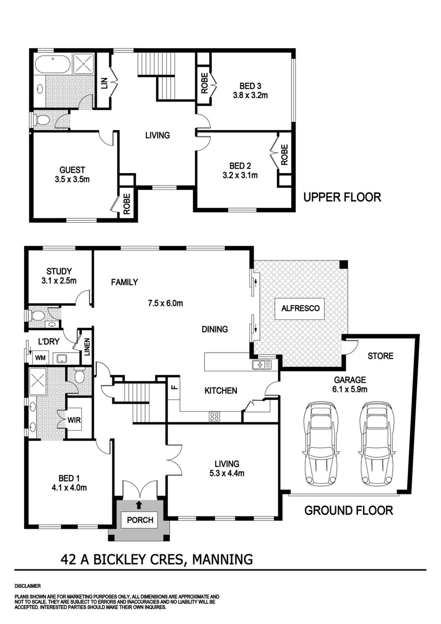 Floorplan of Homely house listing, 42a Bickley Crescent, Manning WA 6152
