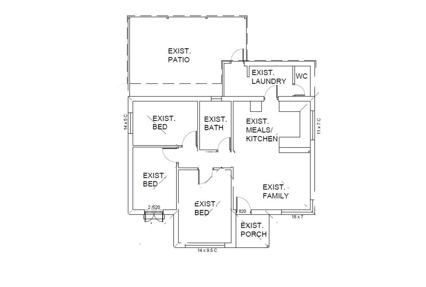 Floorplan of Homely house listing, 39 Jennings Way, Lockridge WA 6054