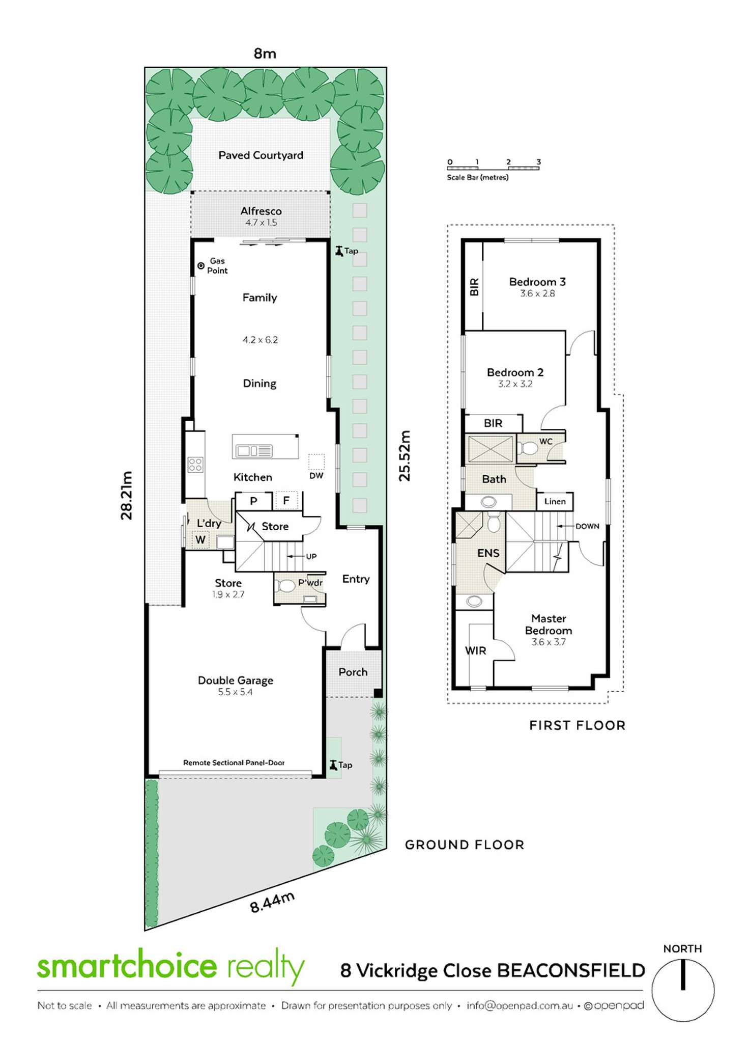 Floorplan of Homely house listing, 8 Vickridge Close, Beaconsfield WA 6162
