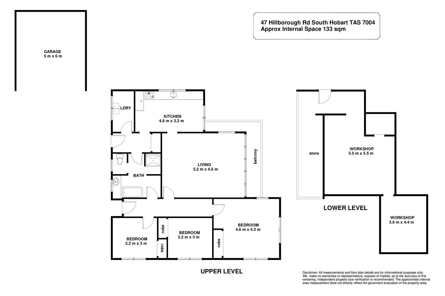 Floorplan of Homely house listing, 47 Hillborough Road, South Hobart TAS 7004