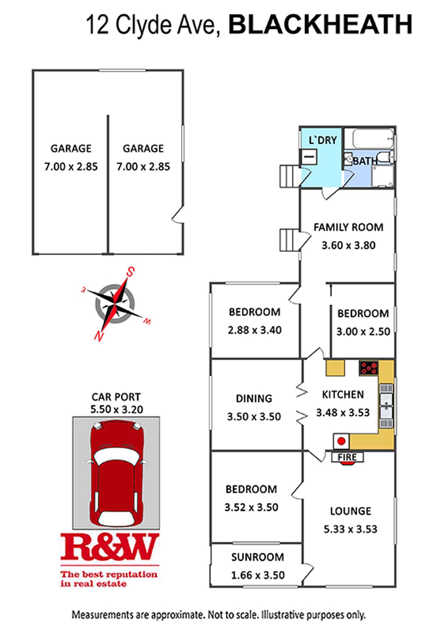 Floorplan of Homely house listing, 12 Clyde Avenue, Blackheath NSW 2785