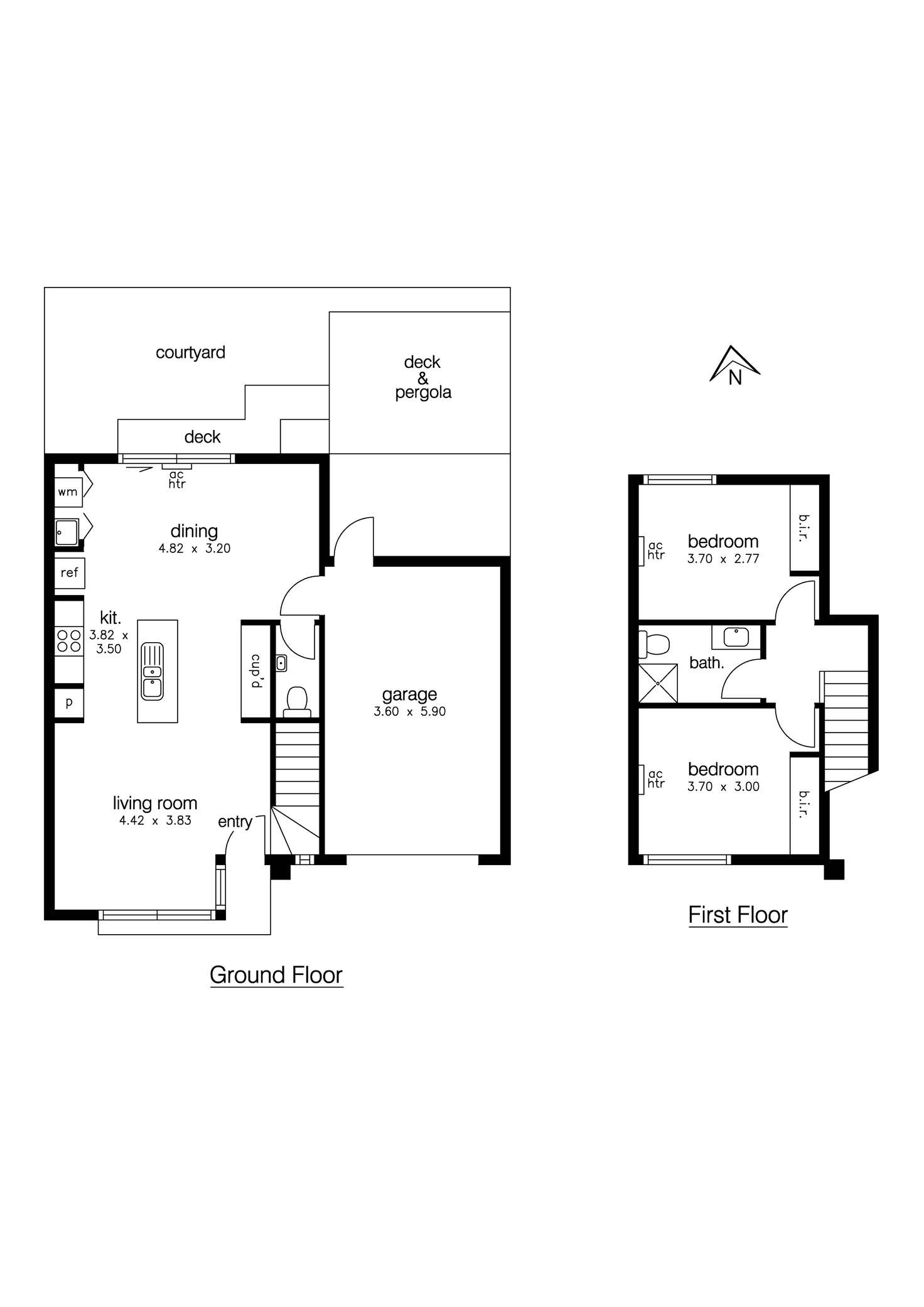 Floorplan of Homely house listing, 3/14 Collins Avenue, Altona North VIC 3025