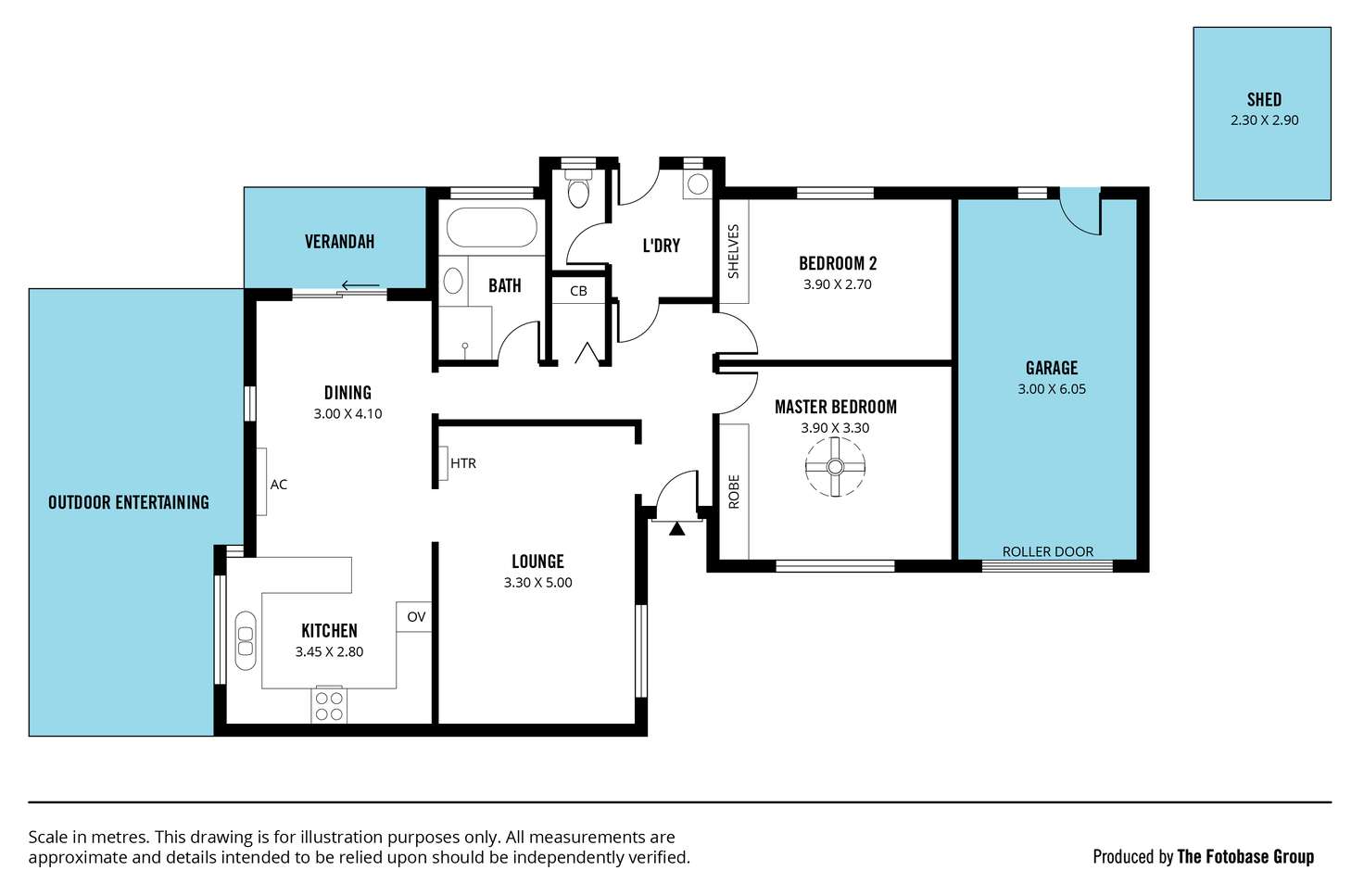 Floorplan of Homely unit listing, Unit 4/14 Dalkeith Avenue, Morphett Vale SA 5162