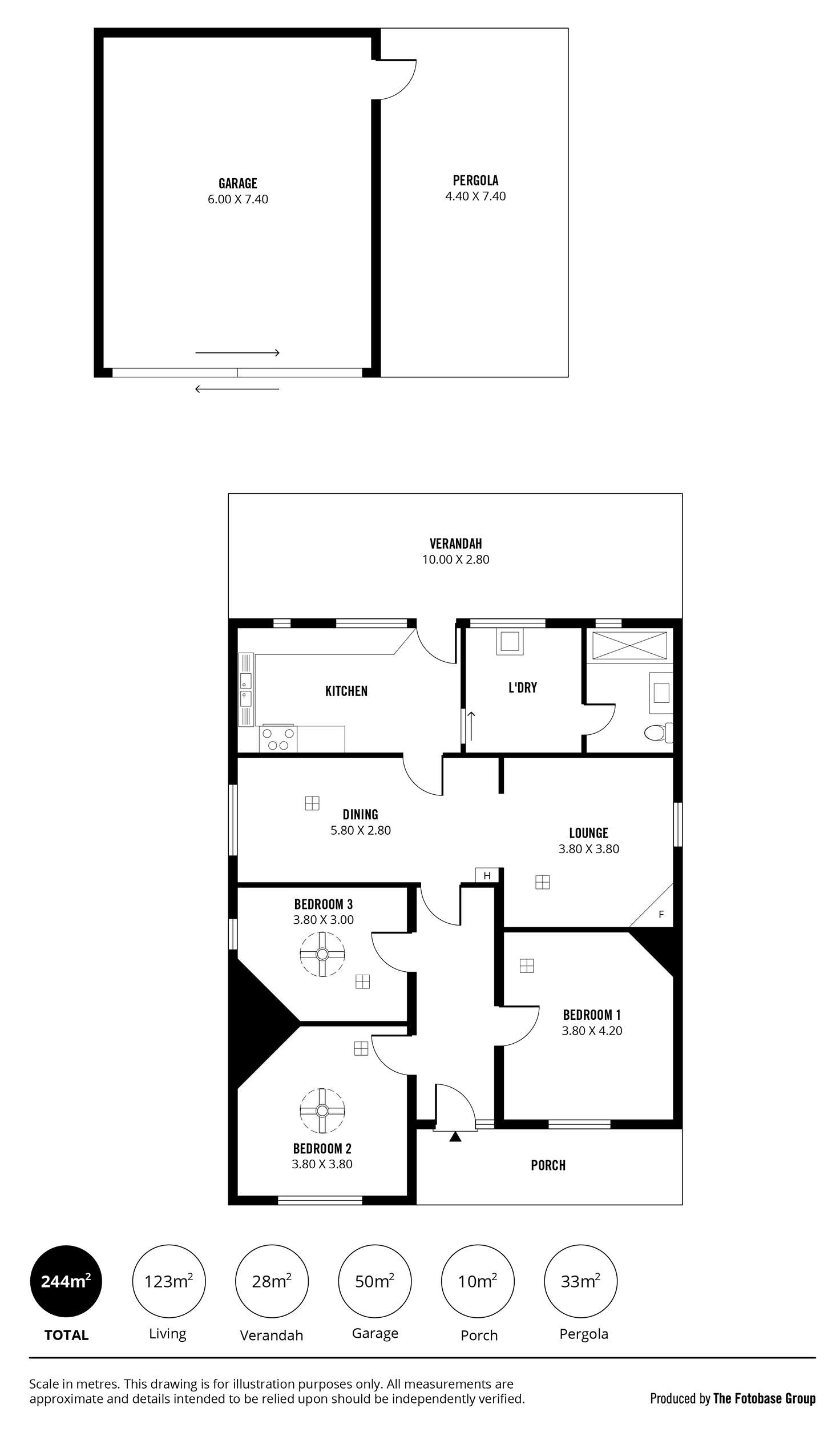 Floorplan of Homely house listing, 131 Osborne Avenue, Woodville Park SA 5011