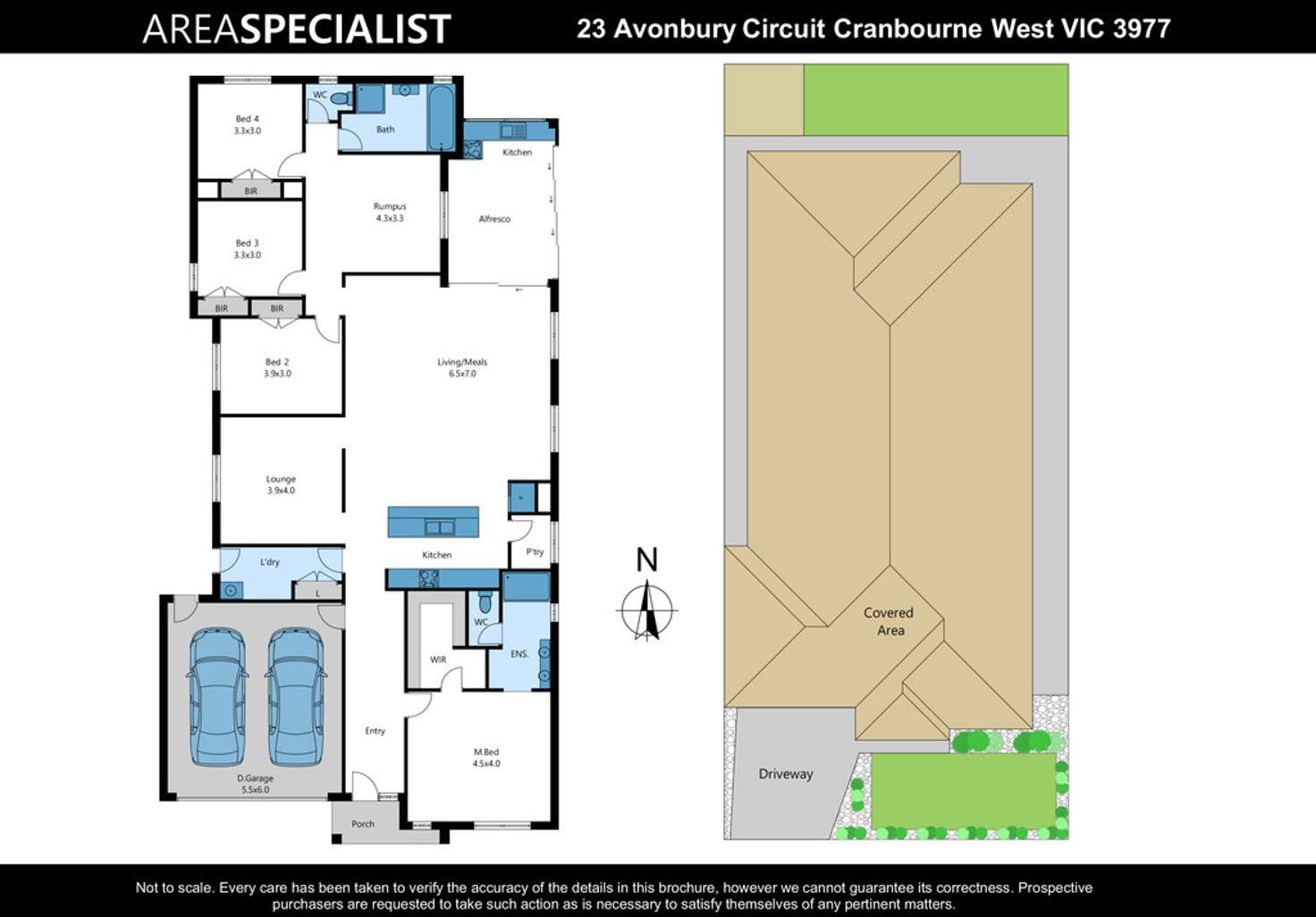 Floorplan of Homely house listing, 23 Avonbury Circuit, Cranbourne West VIC 3977